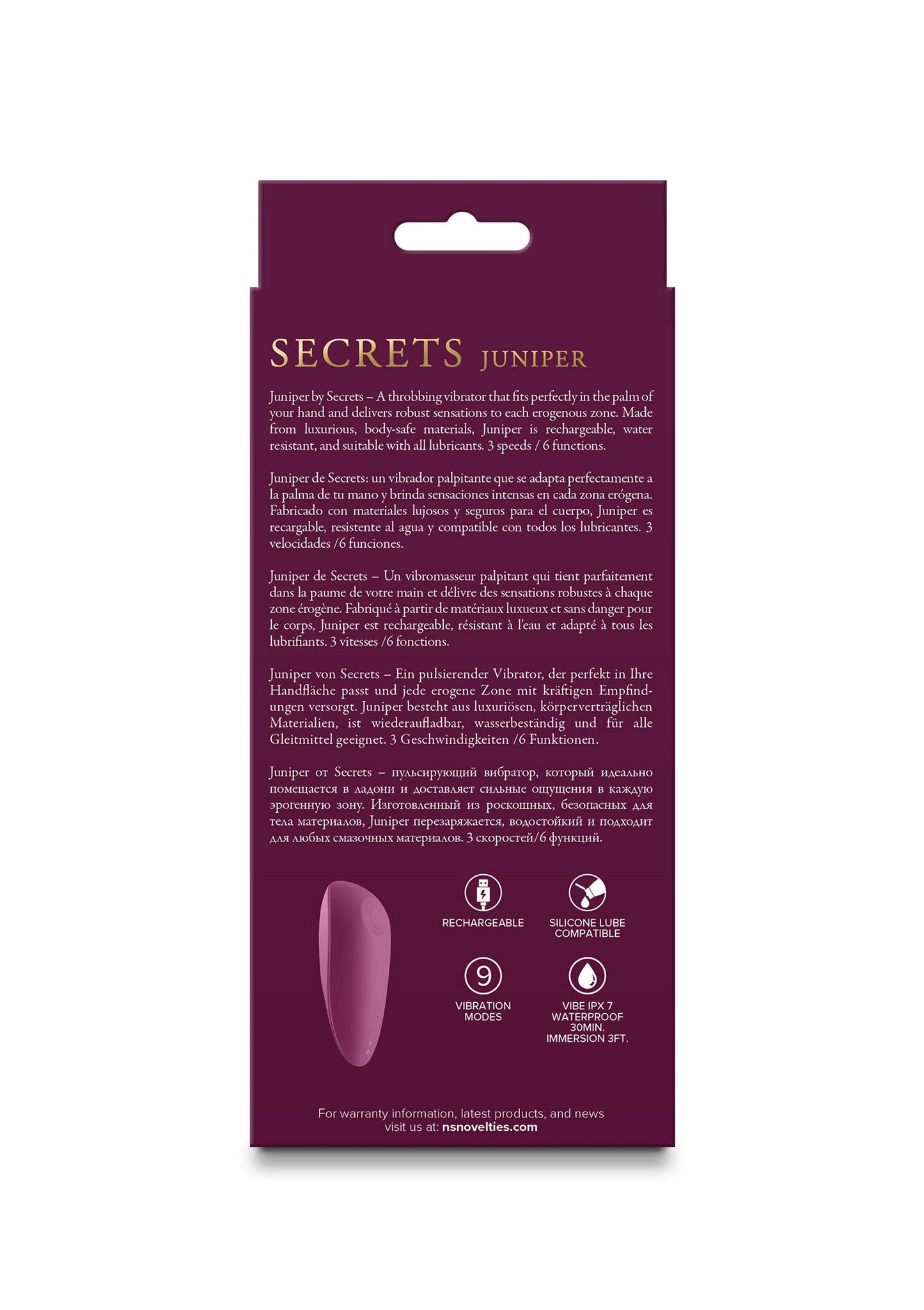 19070 ns novelties secrets secrets juniper