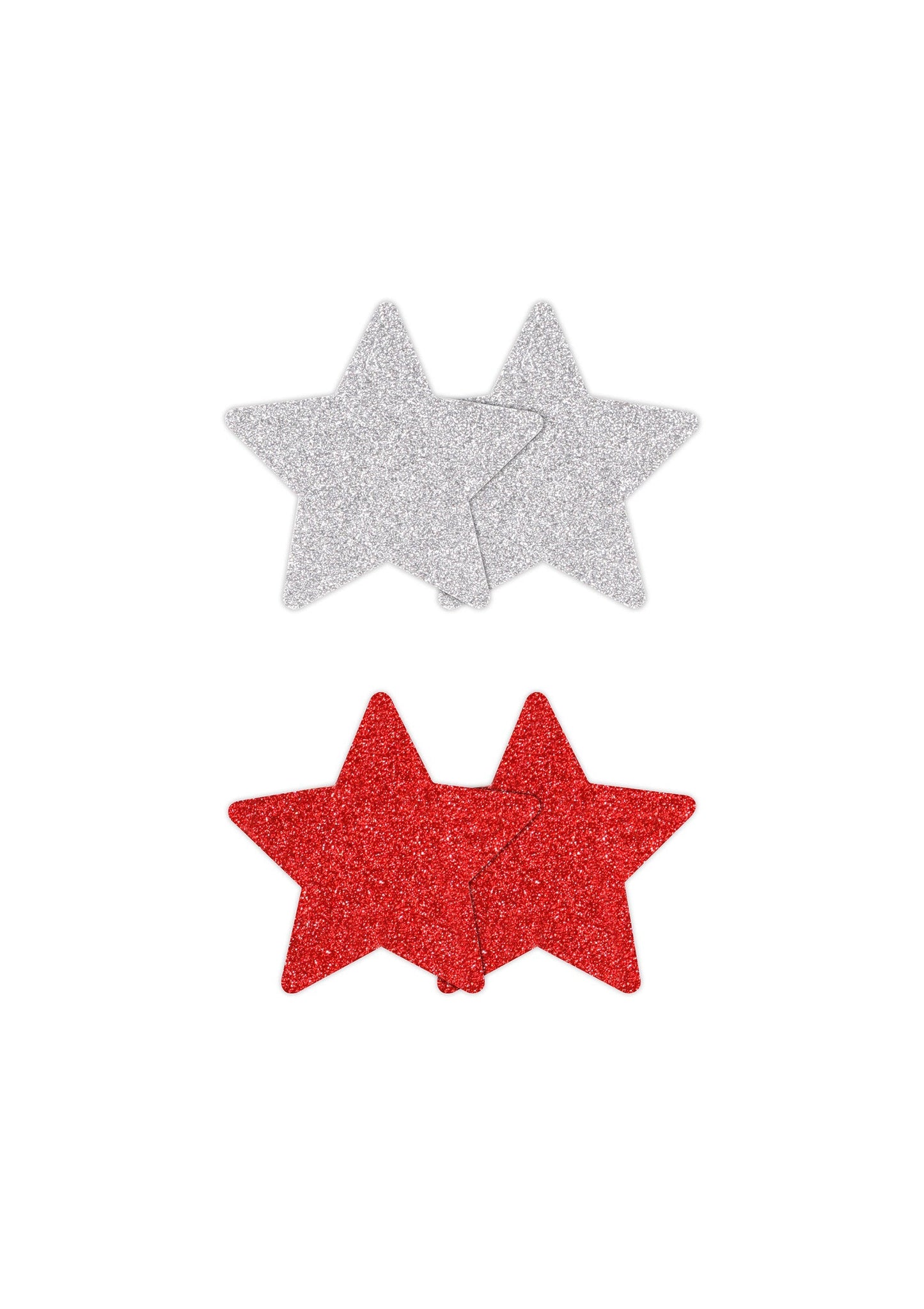 19167 ns novelties pretty pasties pasties glitter stars 2 pair