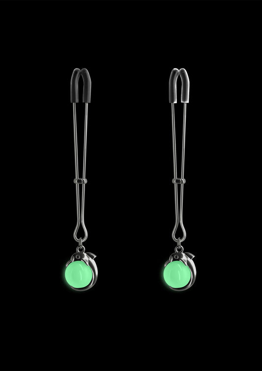 19180 ns novelties bound nipple clamps g1