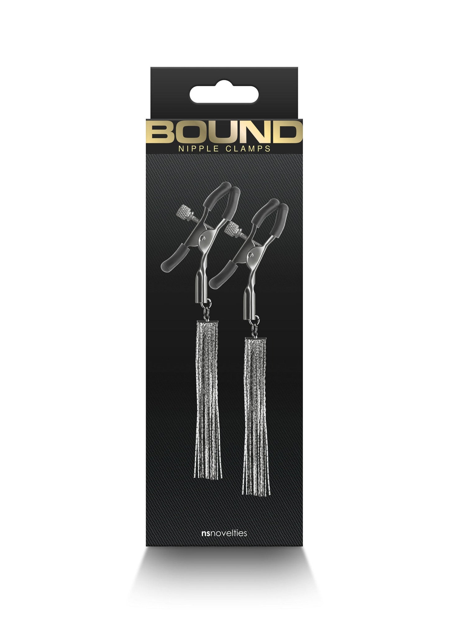19189 ns novelties bound nipple clamps d2