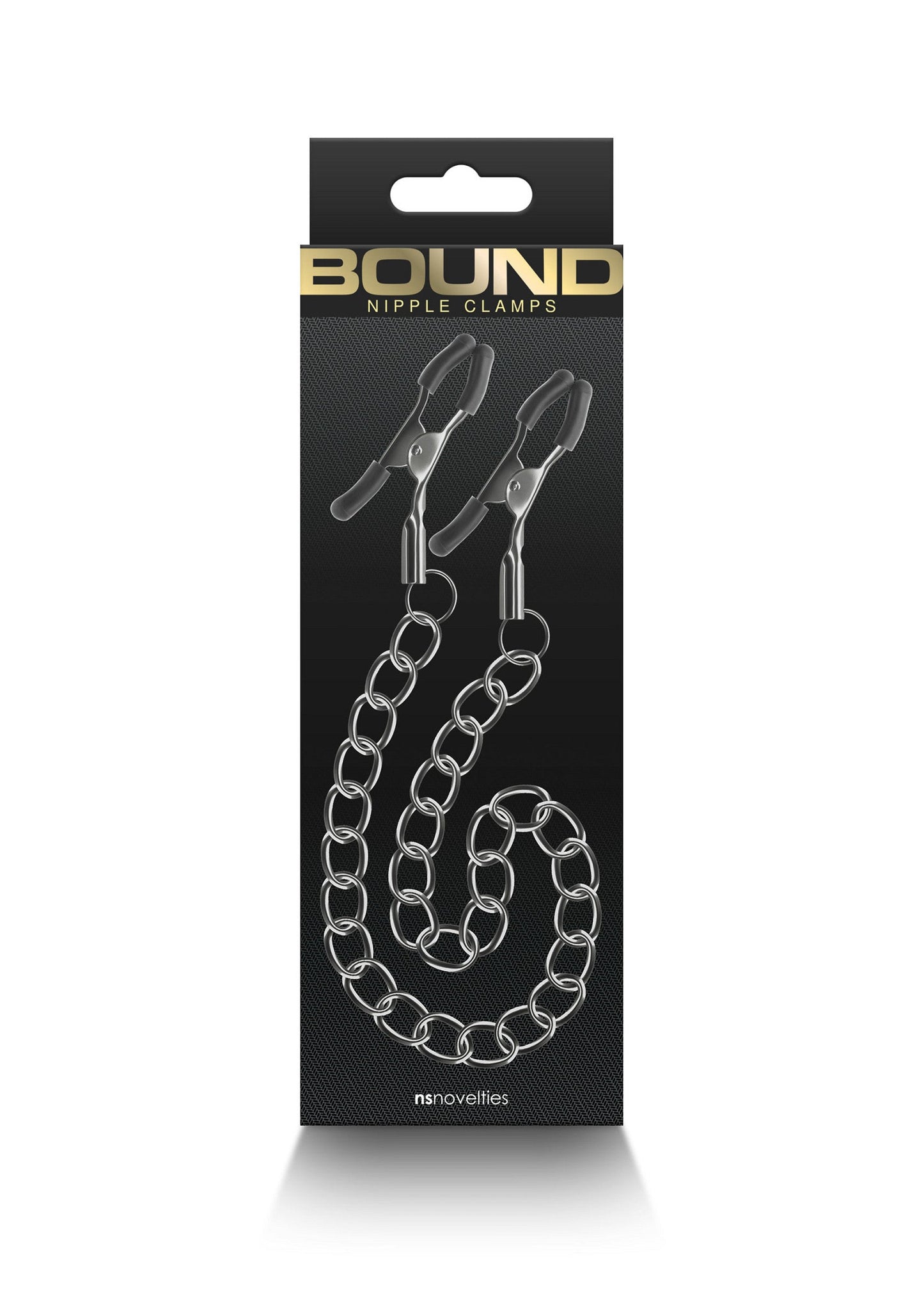19191 ns novelties bound nipple clamps dc2