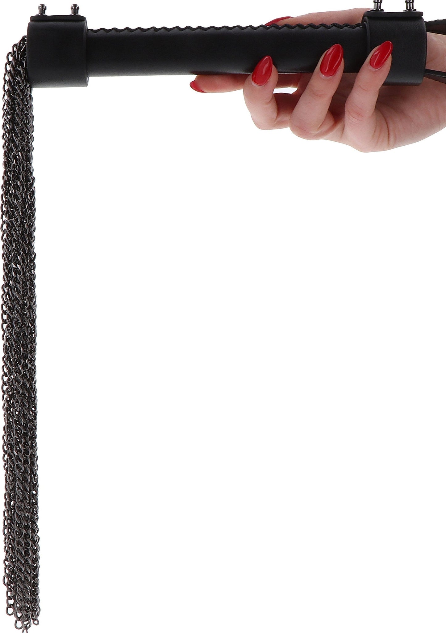 20009 hidden desire master genuine leather chain whip