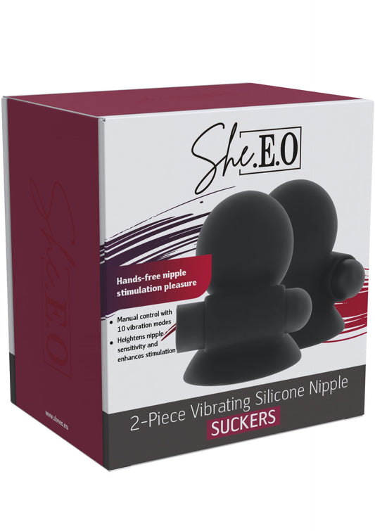 Rechargeable Vibrating Nipple Suckers