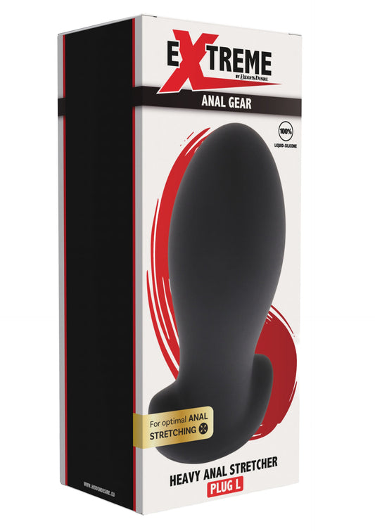 Heavy Anal Stretcher Plug Liquid Silicone L