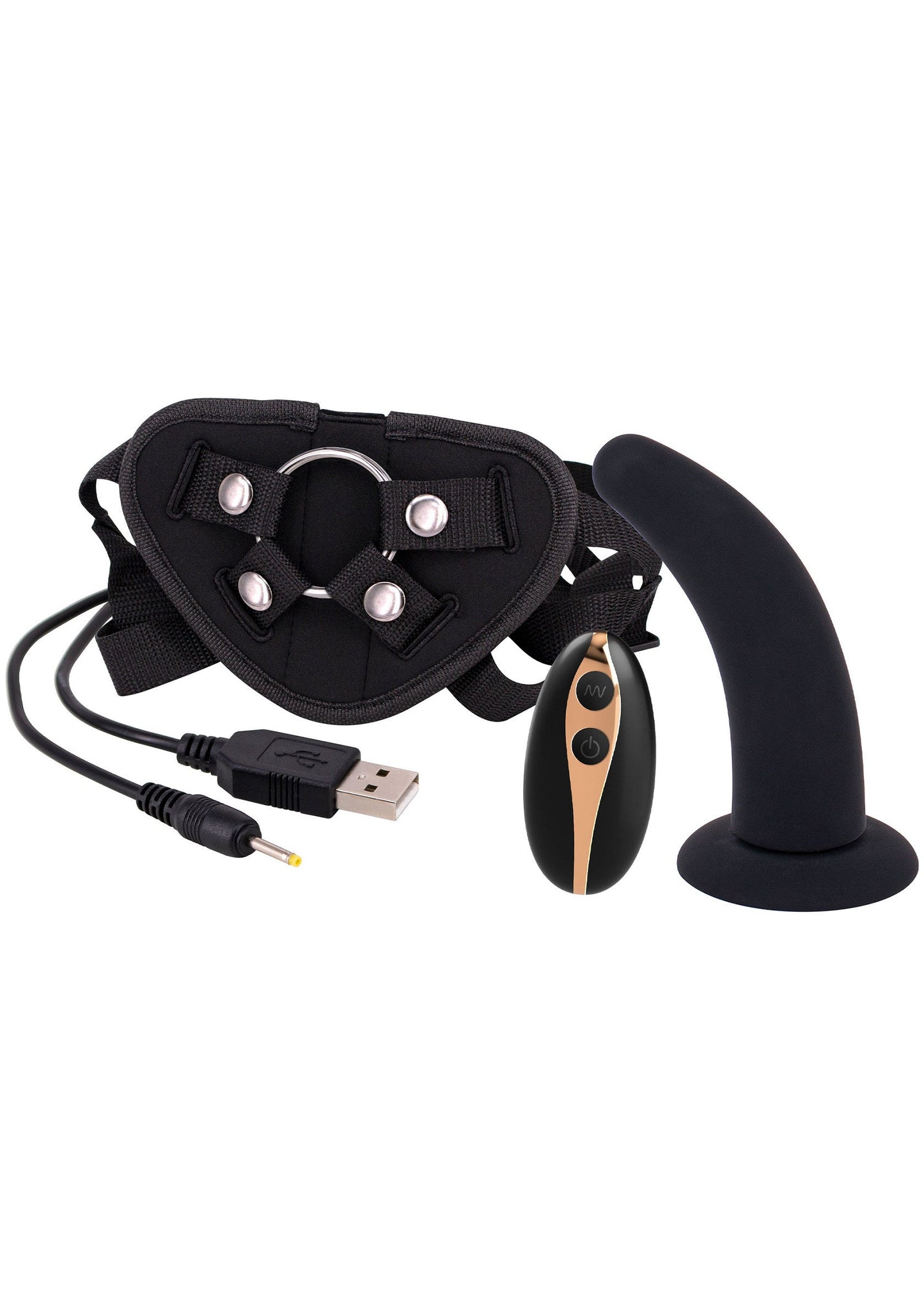 25205 seven creations vibration dildo strap on 5 inch