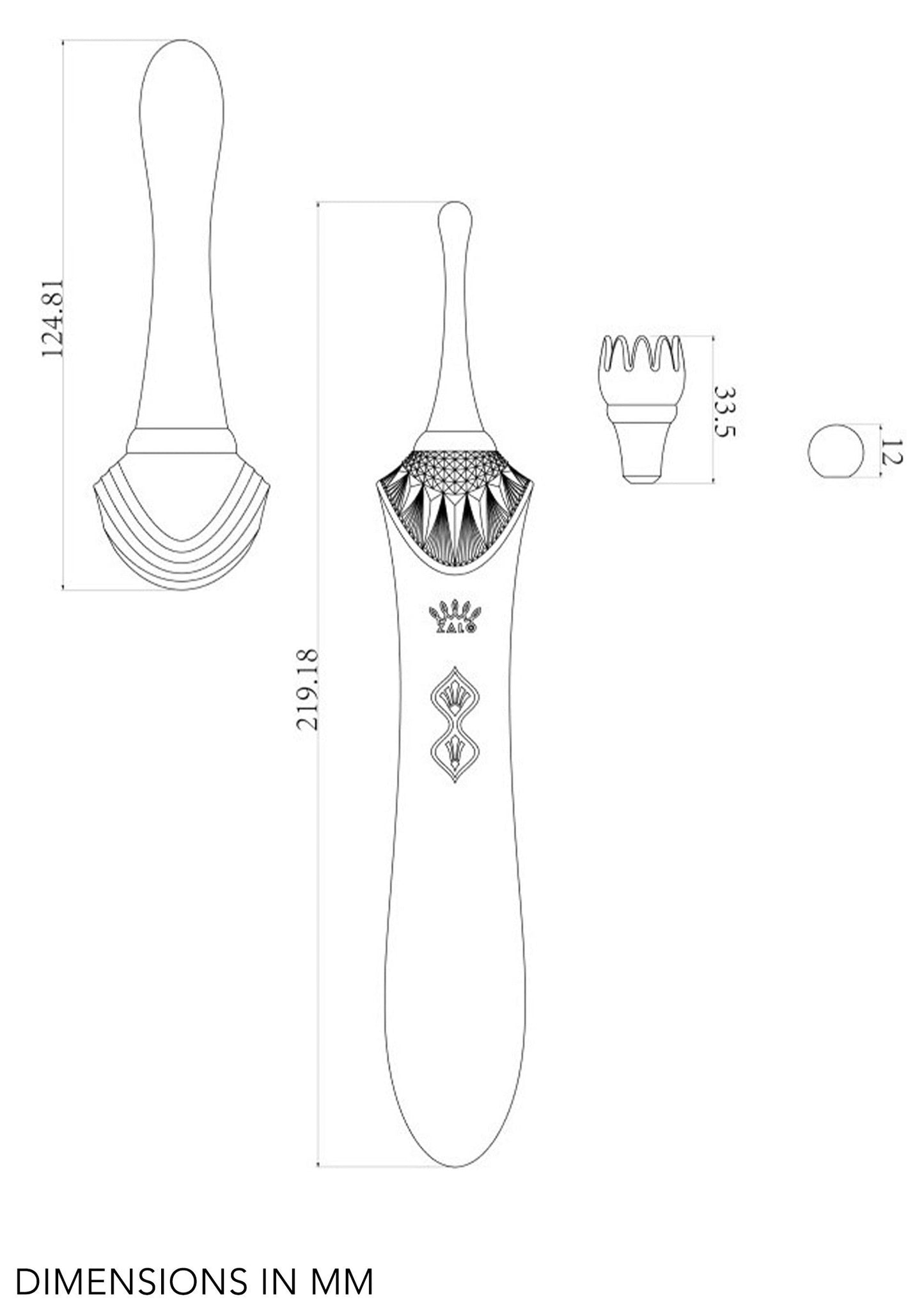 25509 zalo bess 2 clitoral vibrator
