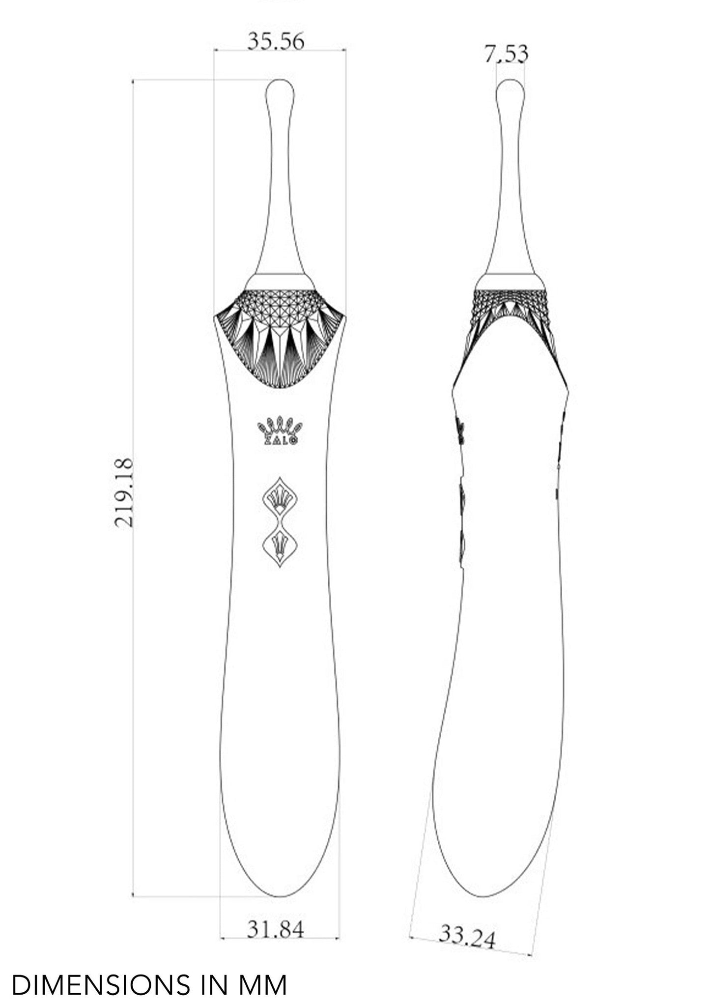 25509 zalo bess 2 clitoral vibrator
