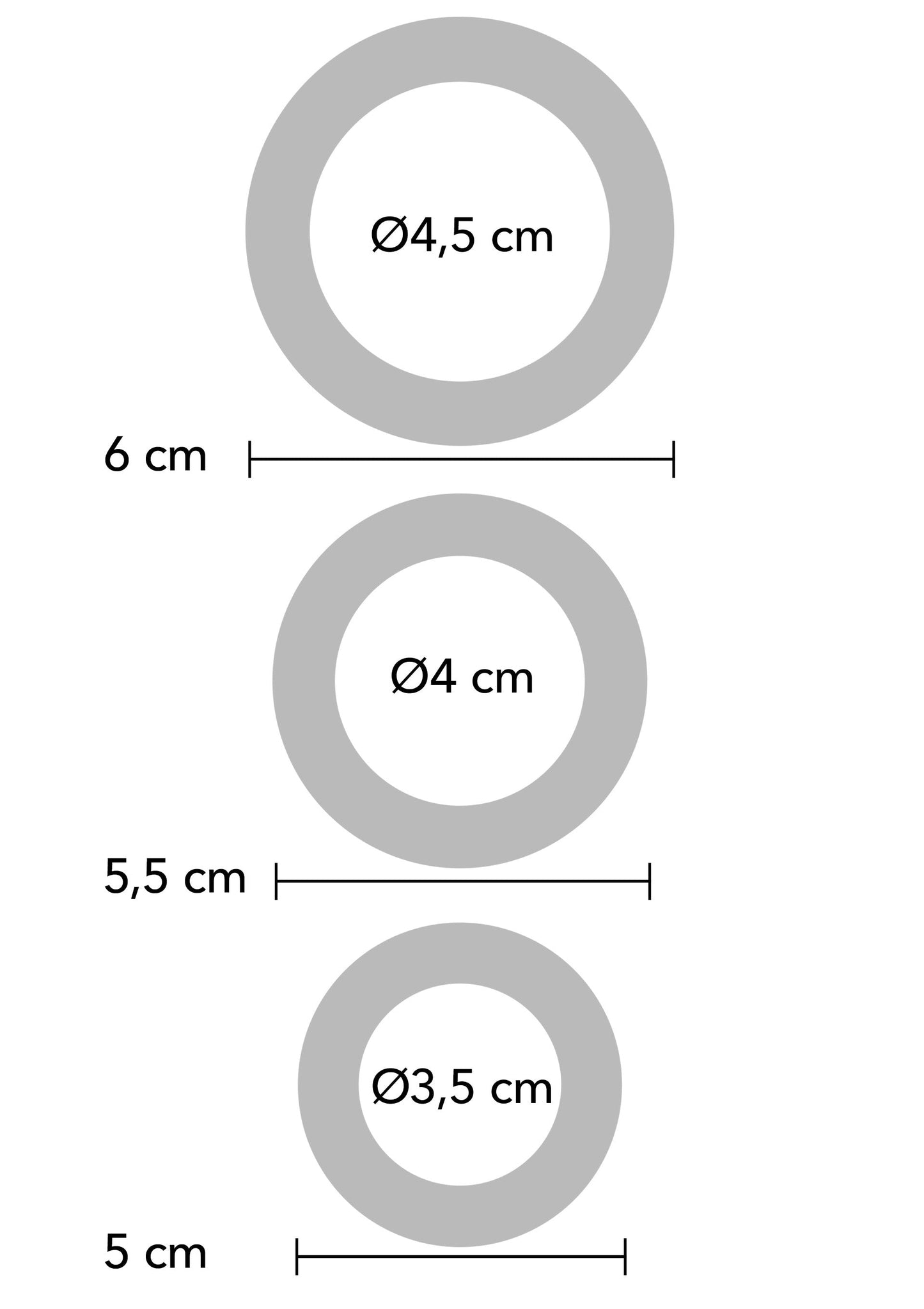 Cock Ring Set 3pcs