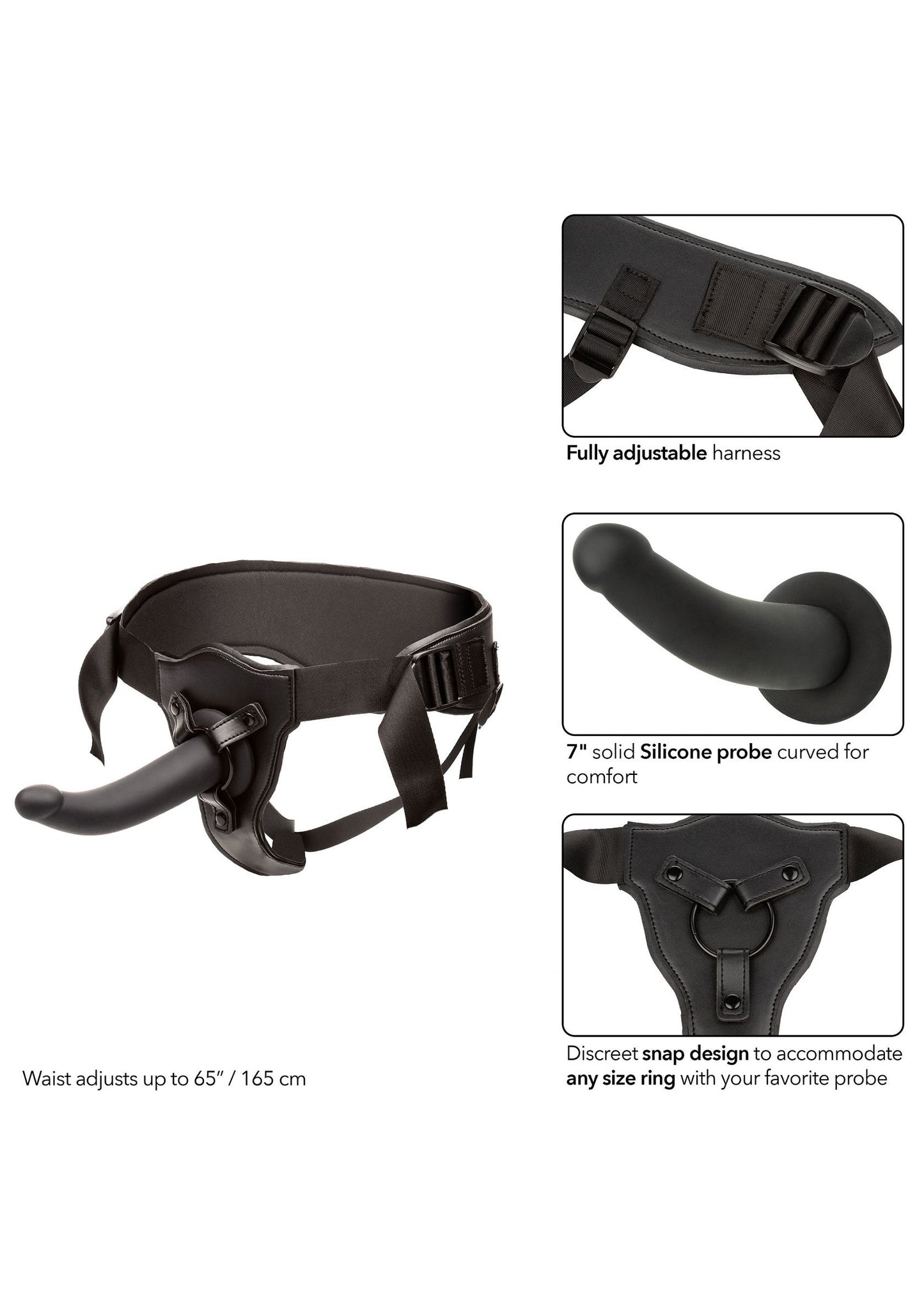 27618 calexotics onyxxx support strap silicone probe