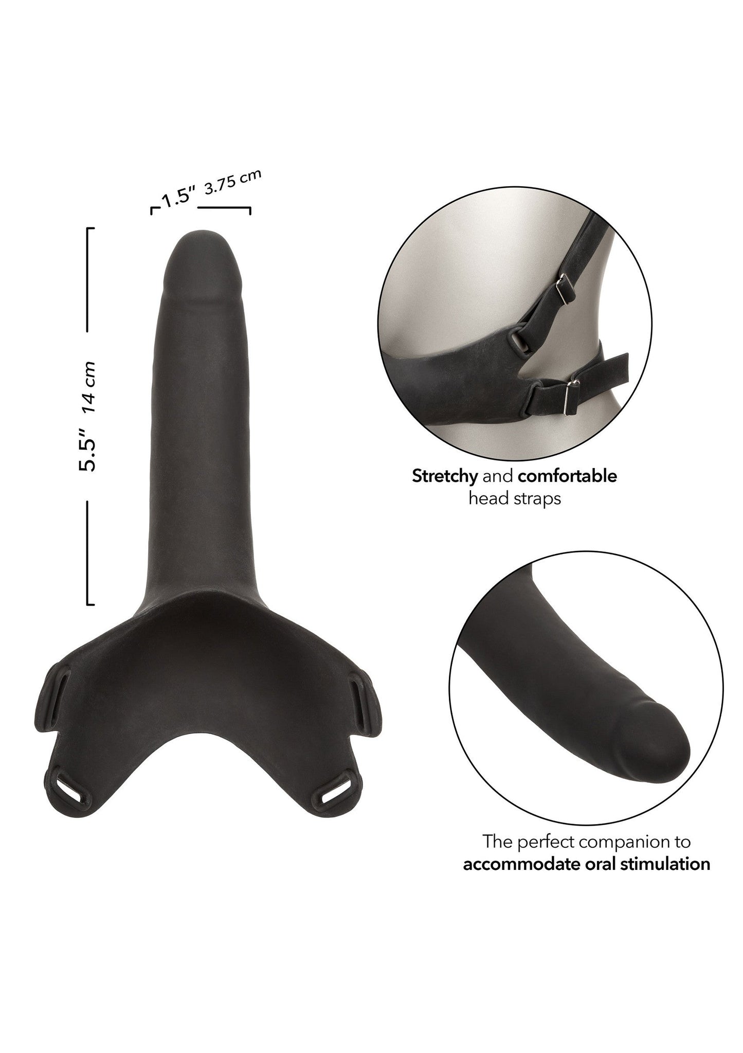 27620 calexotics extensions silicone dong black