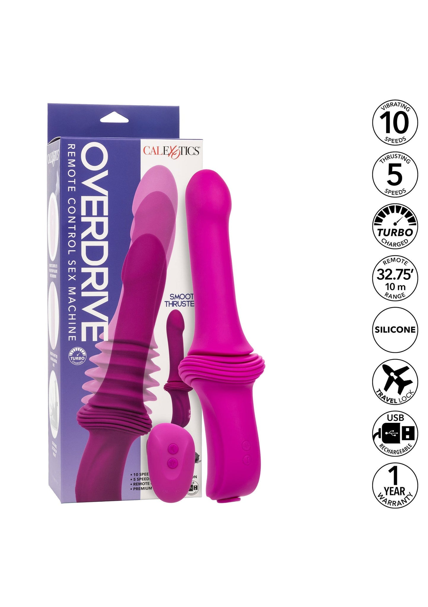 27650 calexotics sex machine smooth thruster