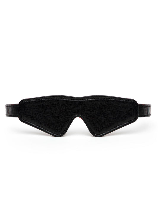 29051 fifty shades of grey reverse pu leather blindfold