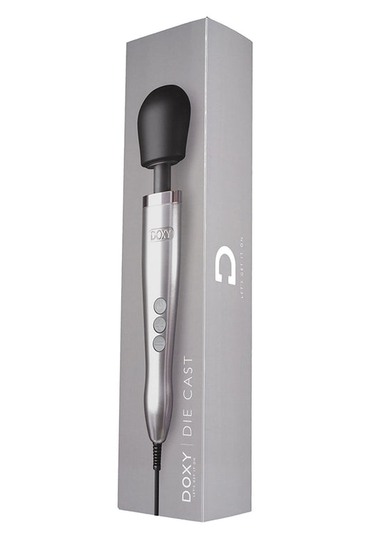29501 doxy massager die cast metal wand massager