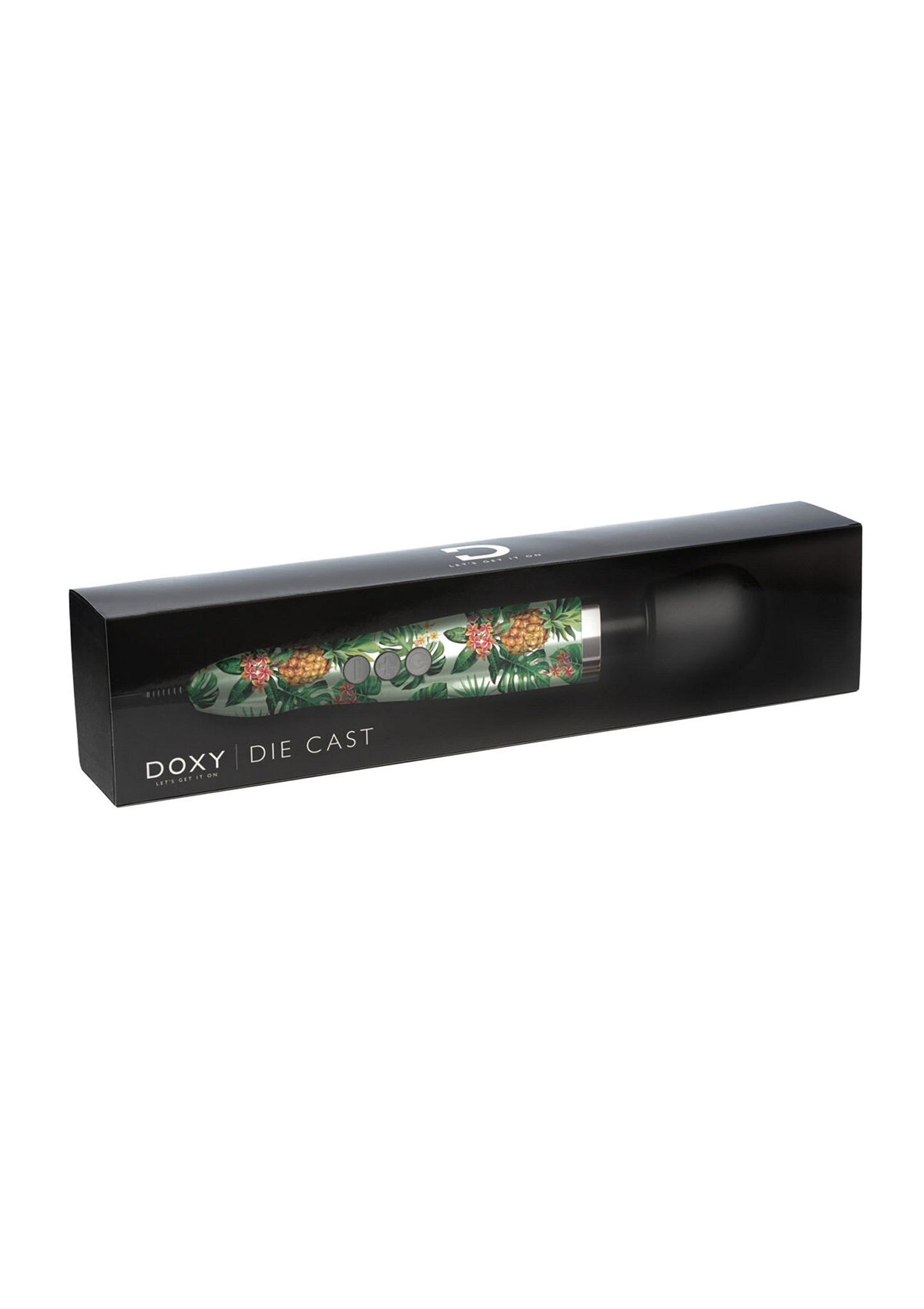 29501 doxy massager die cast metal wand massager