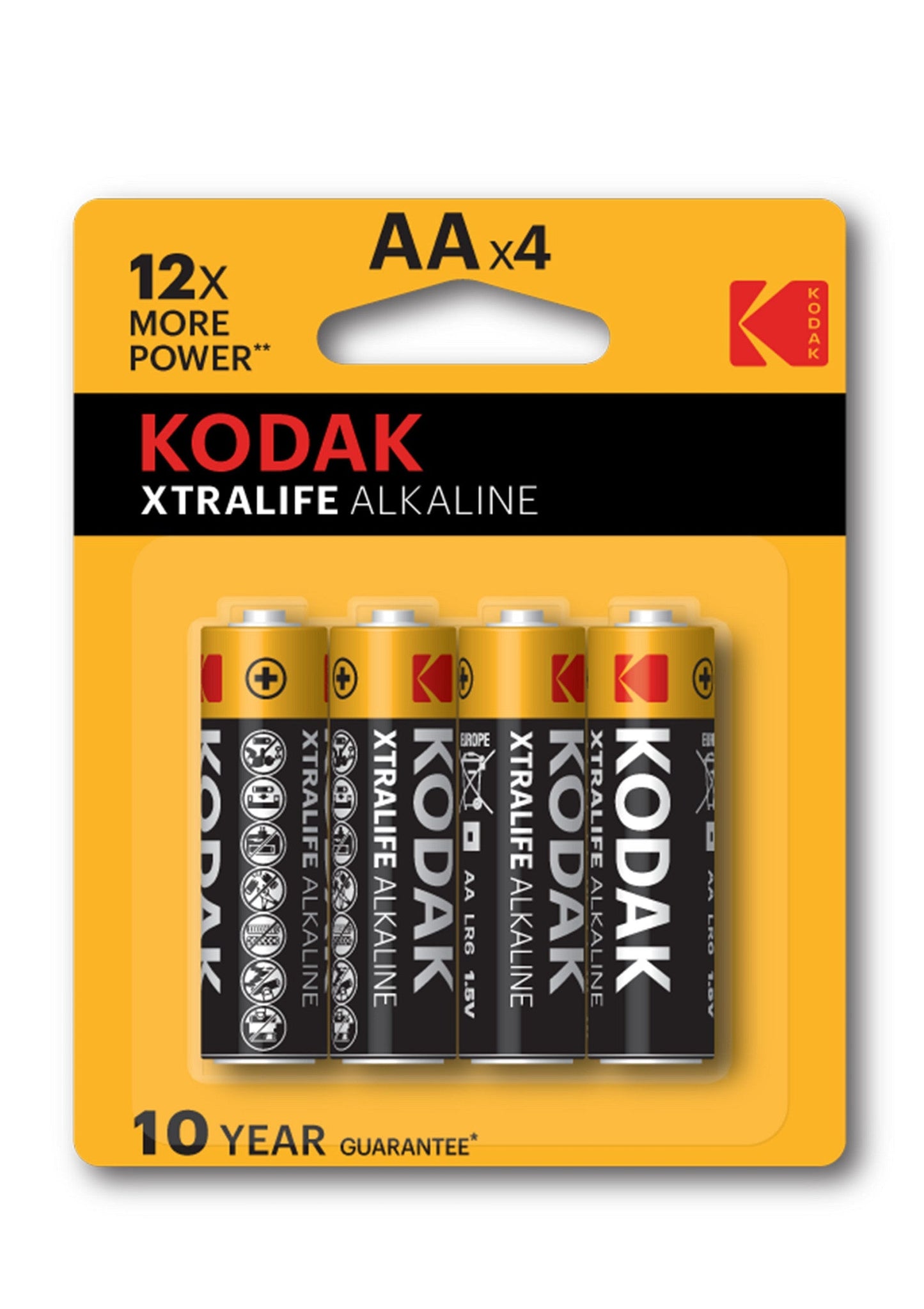 36520 kodak kodak xtralife alk aa 20x4