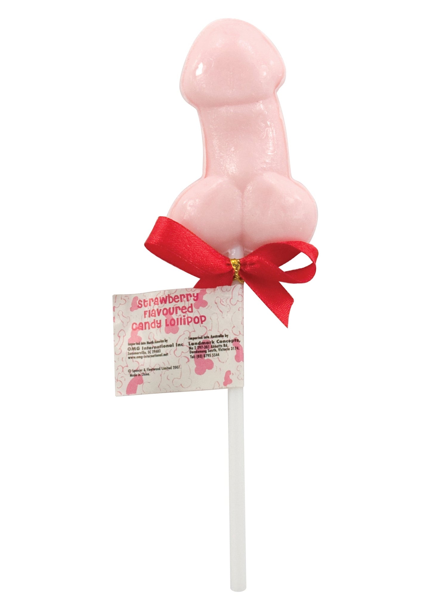 37010 spencer fleetwood willie lollipop display 24 pcs