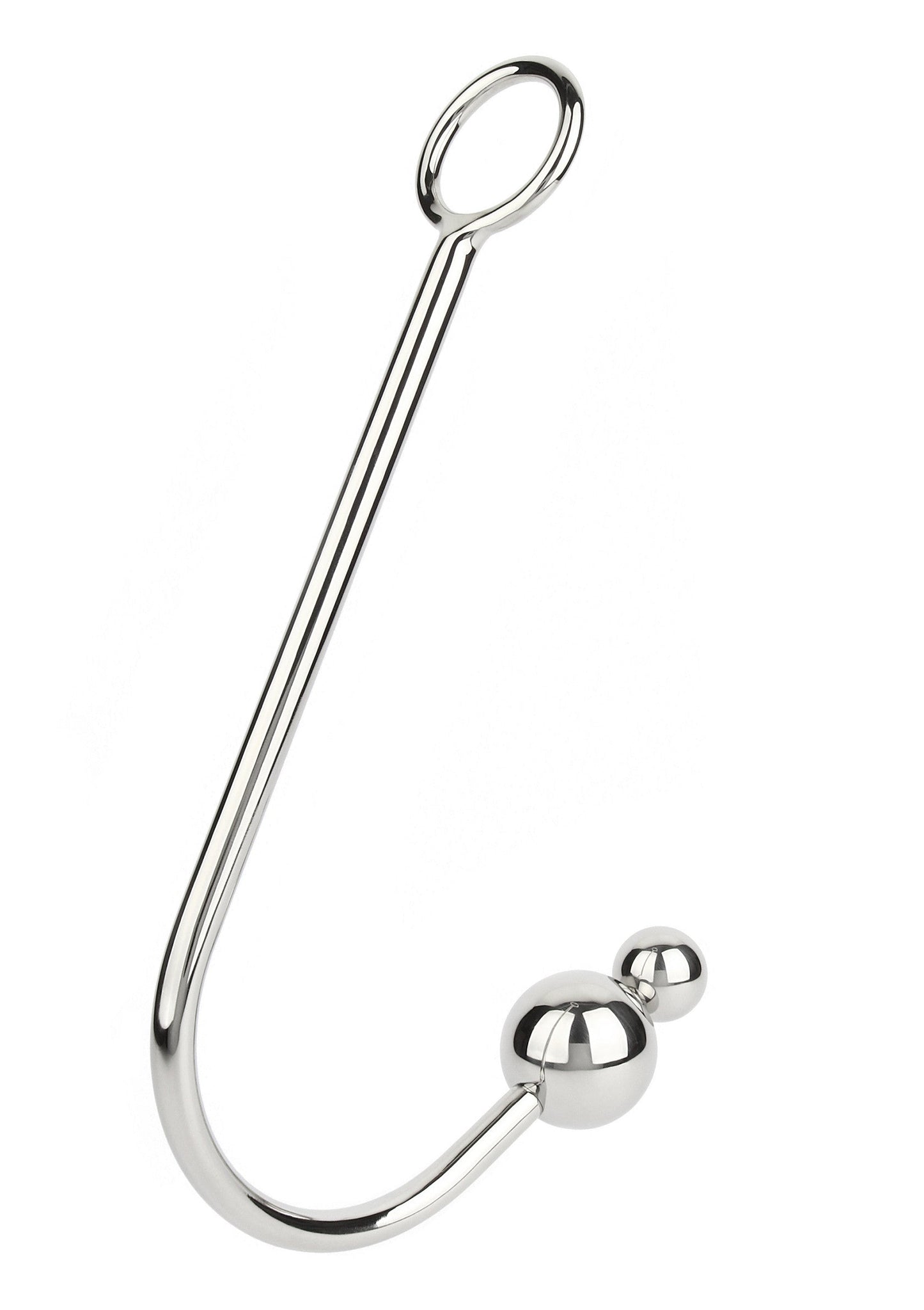 38113 mr steel anal hook double balls 2540mm
