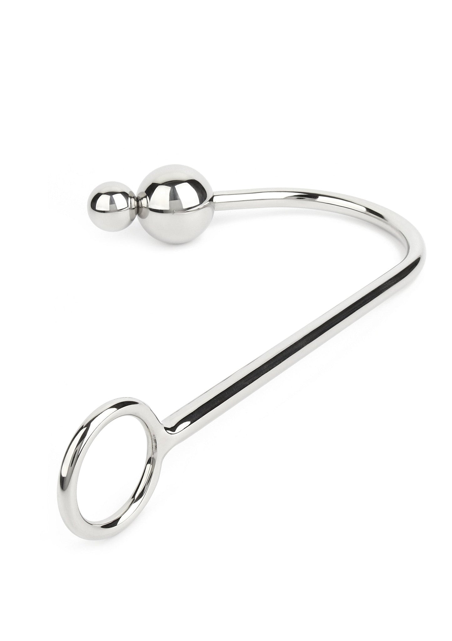 38113 mr steel anal hook double balls 2540mm