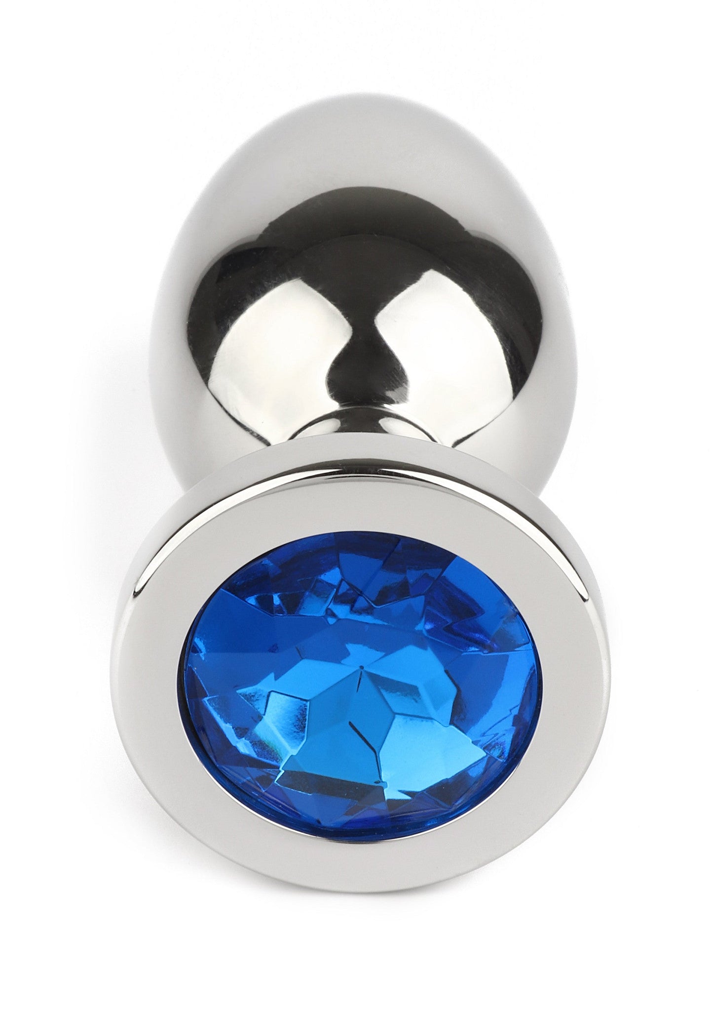38132 mr steel jewled butt plug large