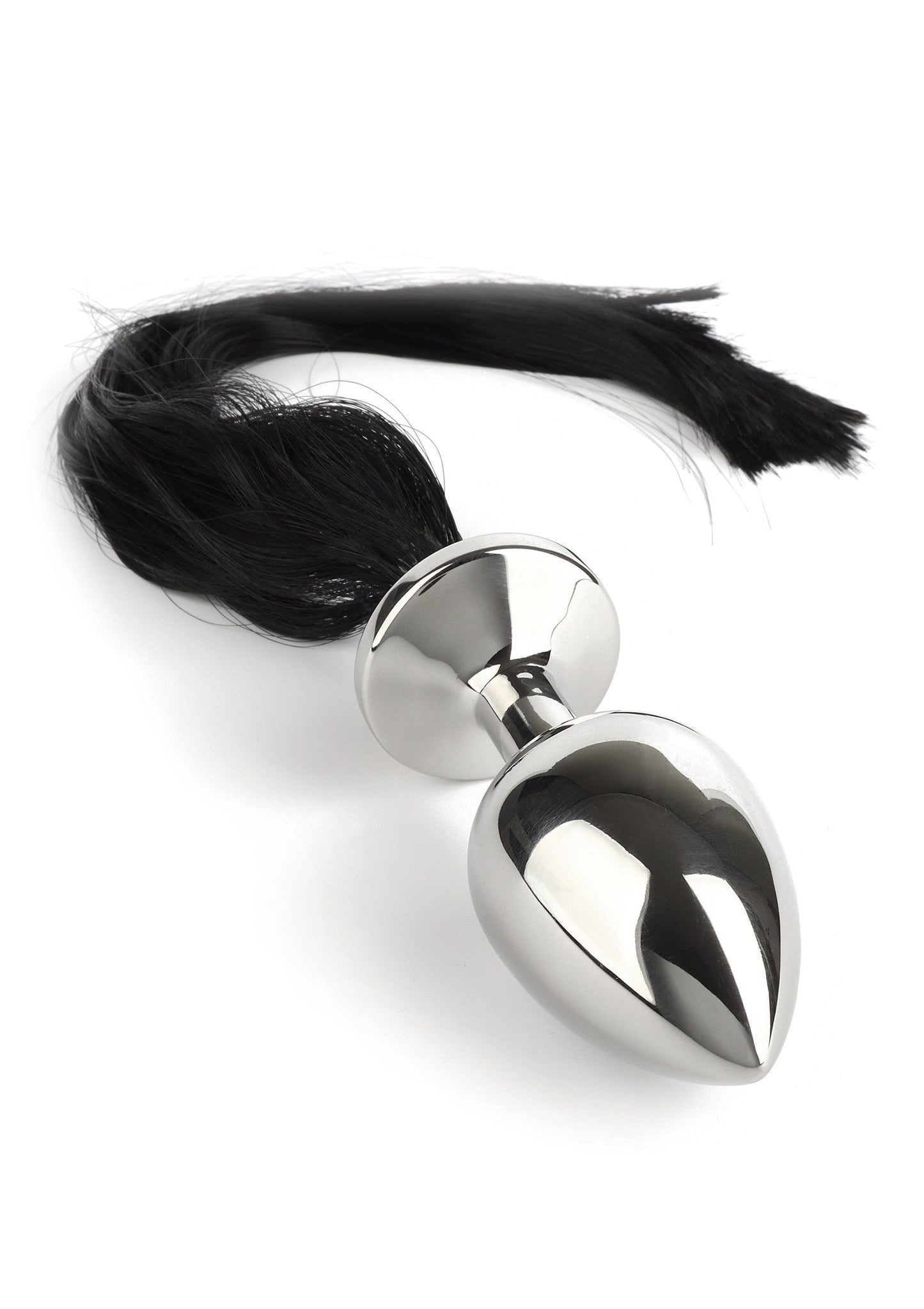 38145 mr steel black hair pony tail rosebud