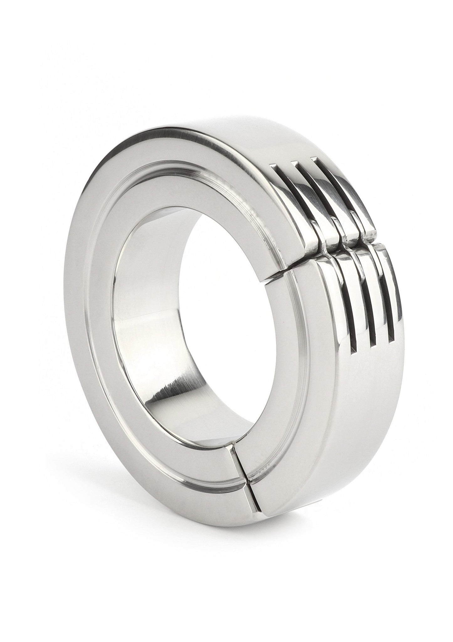 38190 mr steel hinged magnetic cockring 40mm