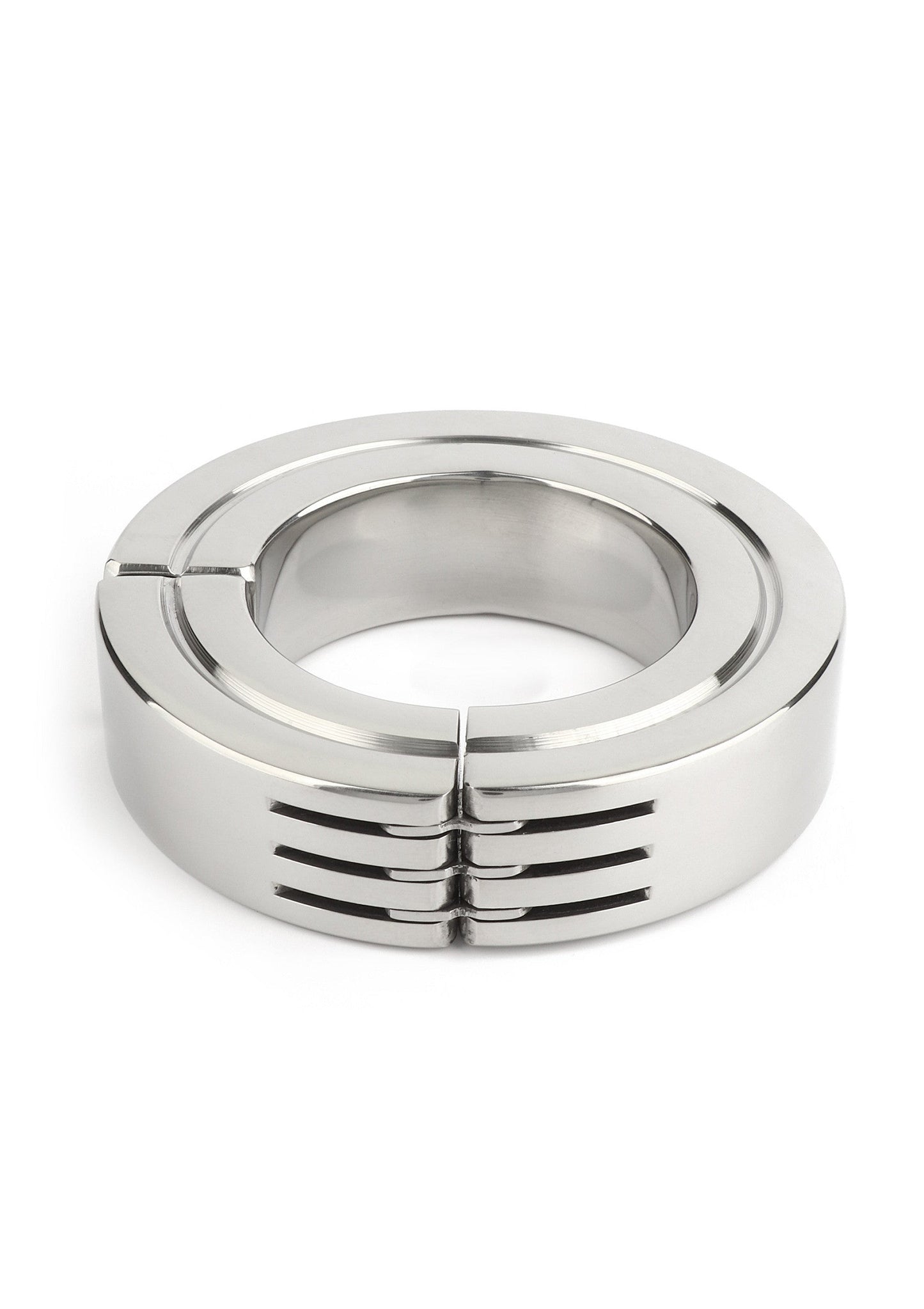 38190 mr steel hinged magnetic cockring 40mm