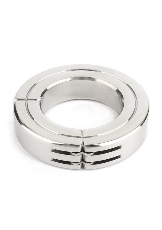 38191 mr steel hinged magnetic cockring 45mm