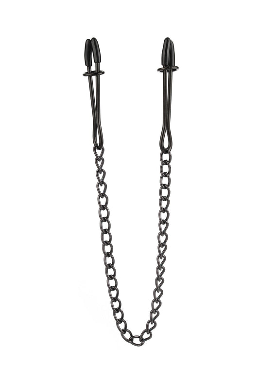 38407 mr steel tweezer nipple clamps black