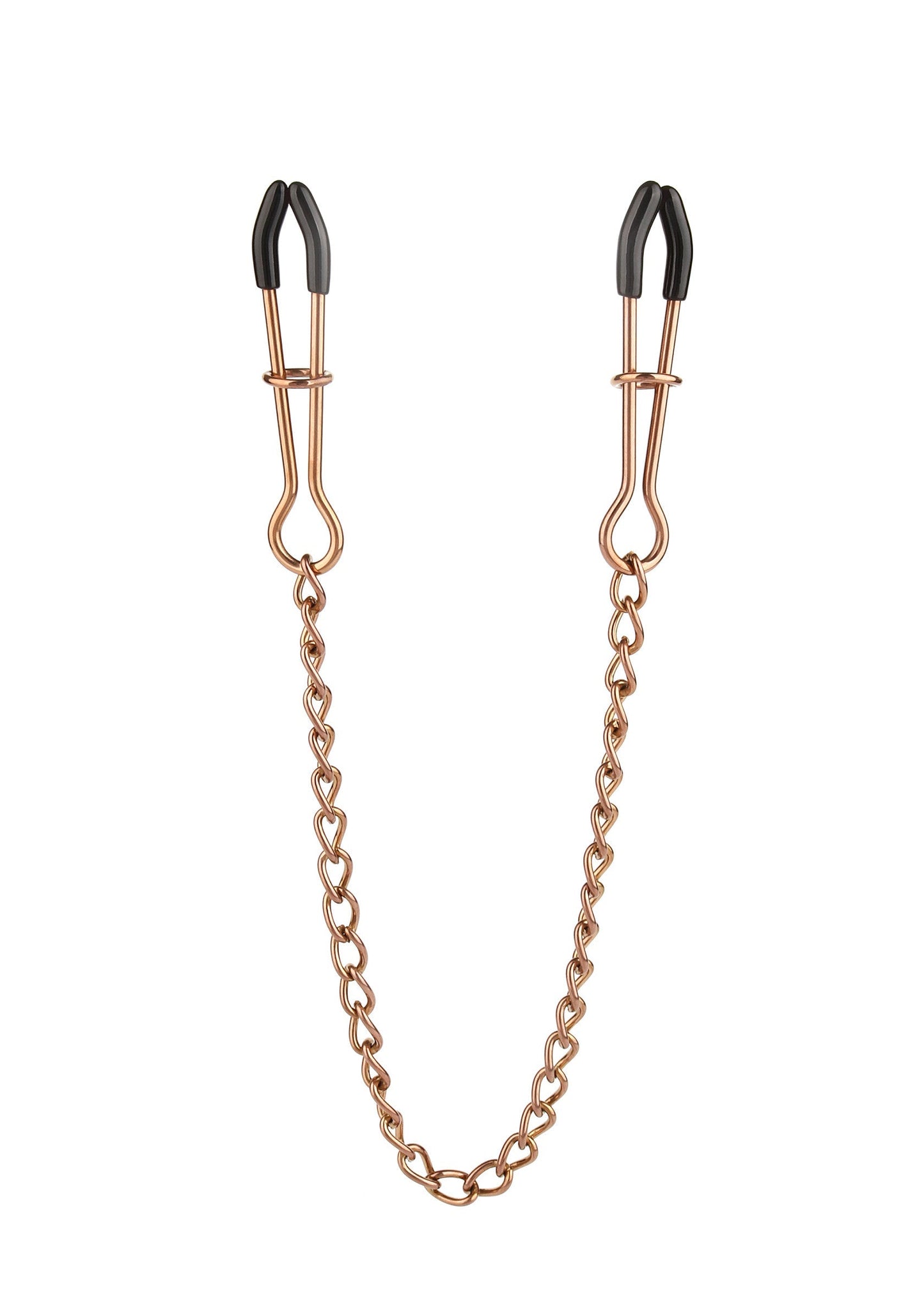 38408 mr steel tweezer nipple clamps gold