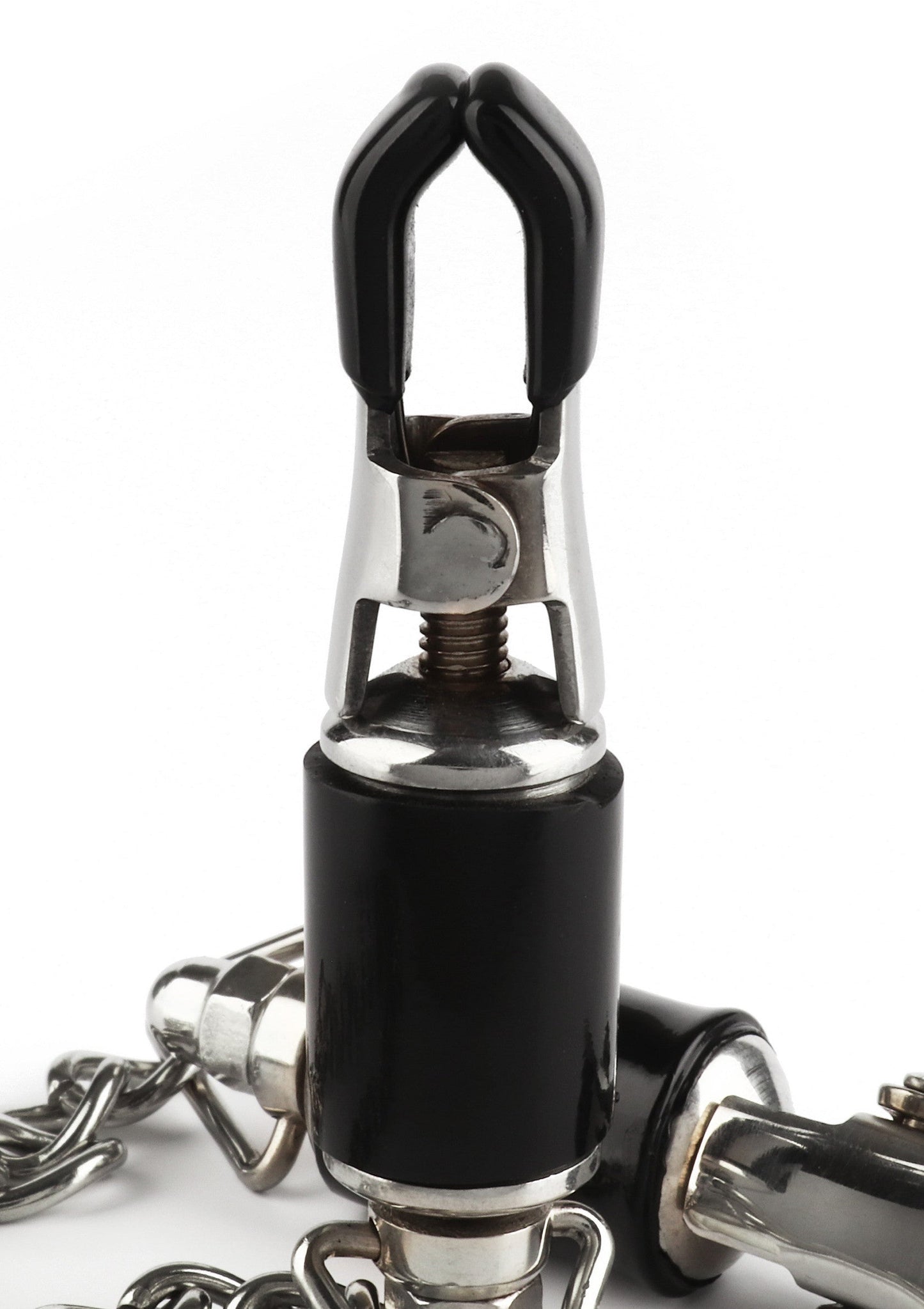 38413 mr steel barrel tit clamps with chain