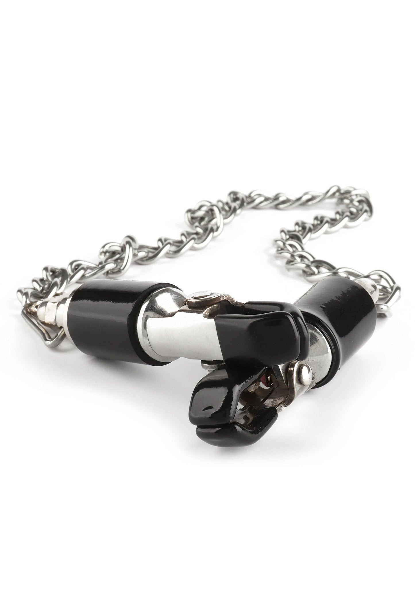 38413 mr steel barrel tit clamps with chain