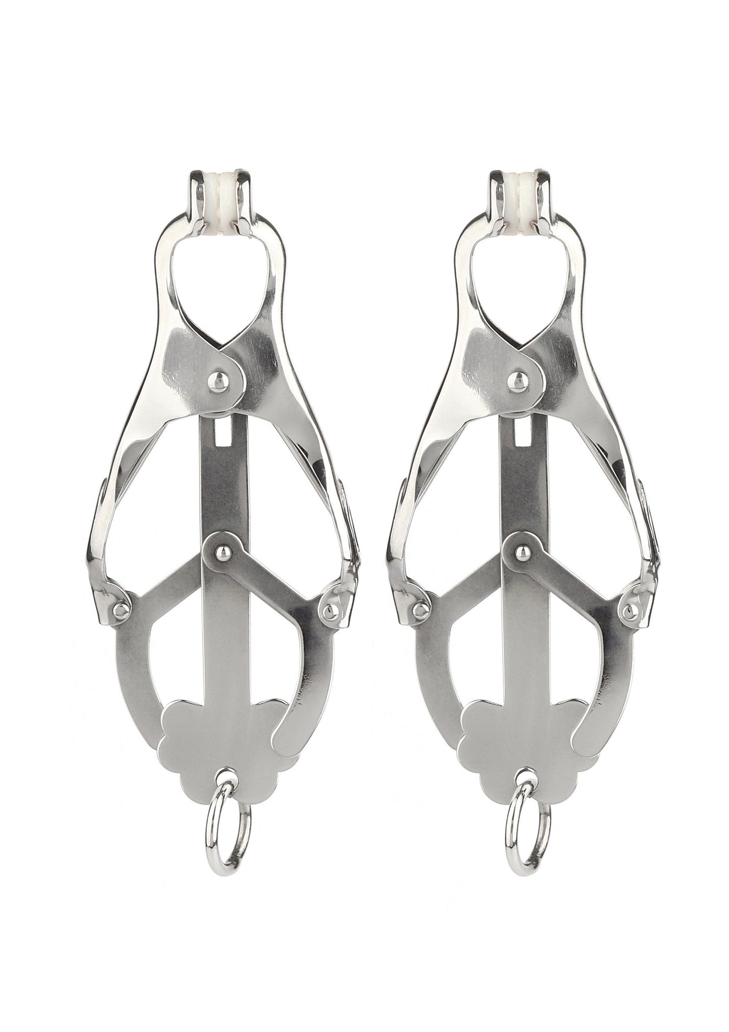 38415 mr steel squeezer nipple clamps w ring