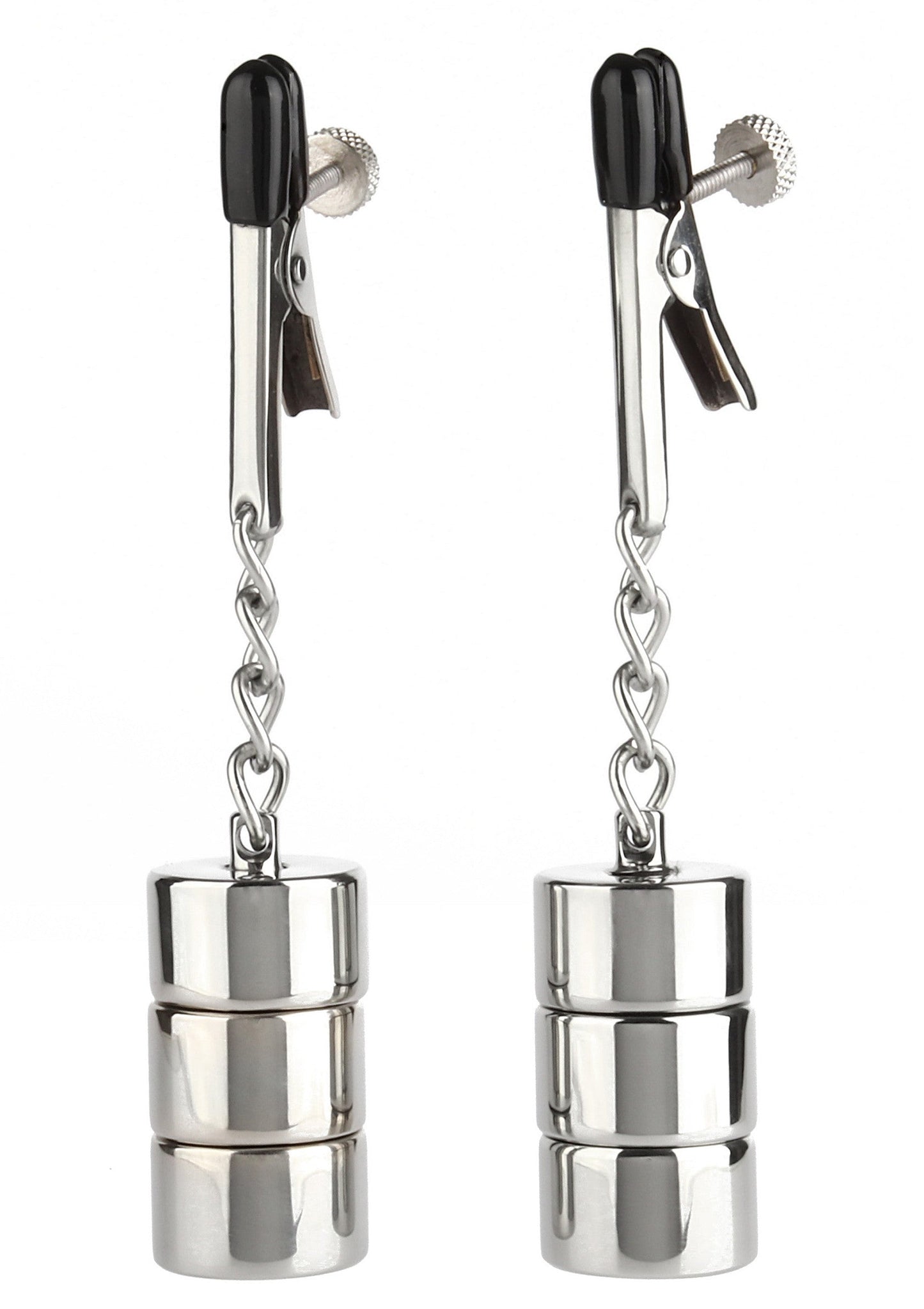 38417 mr steel aligator nipple clamps weights