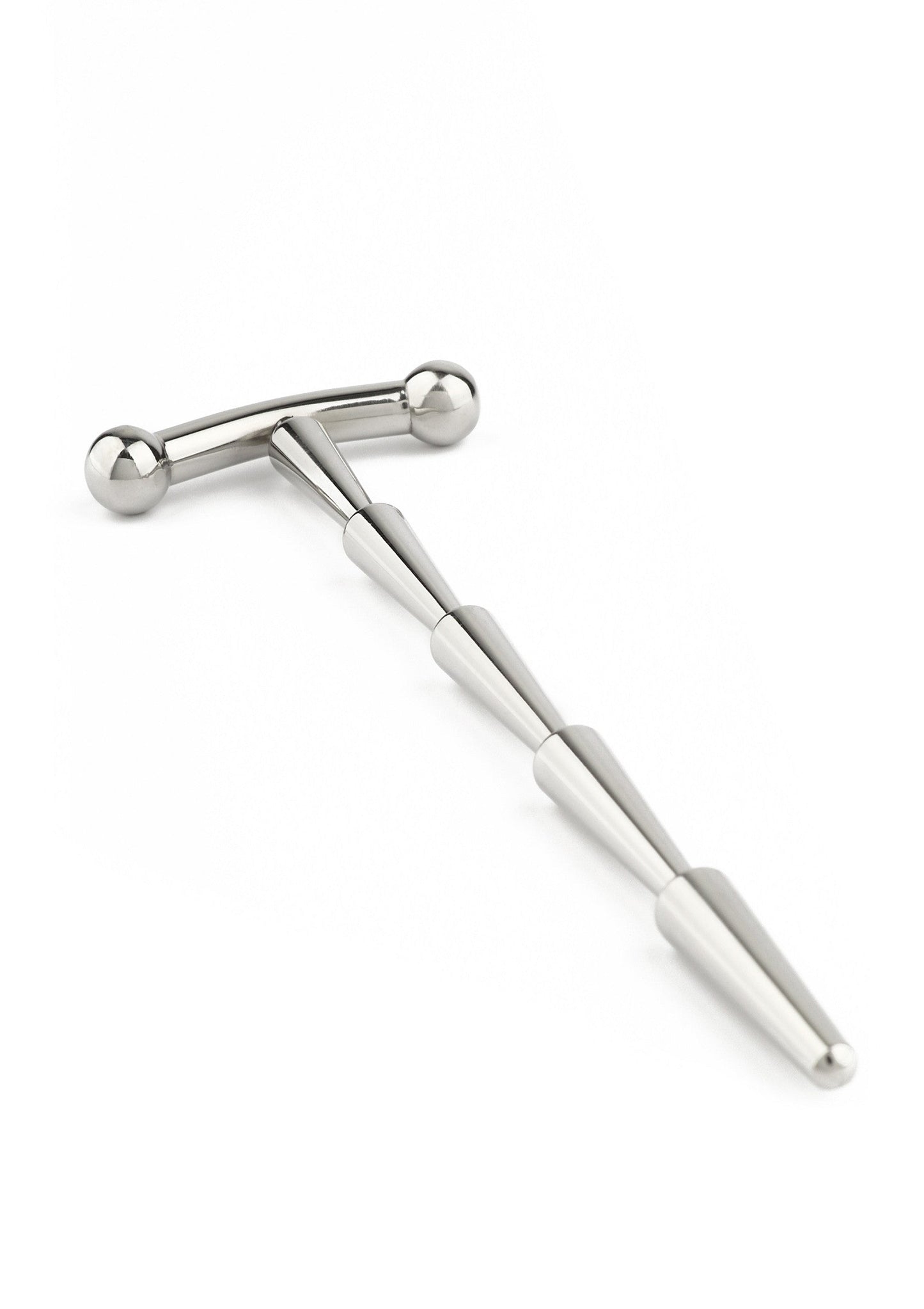 38443 mr steel smooth cum rattle penis plug