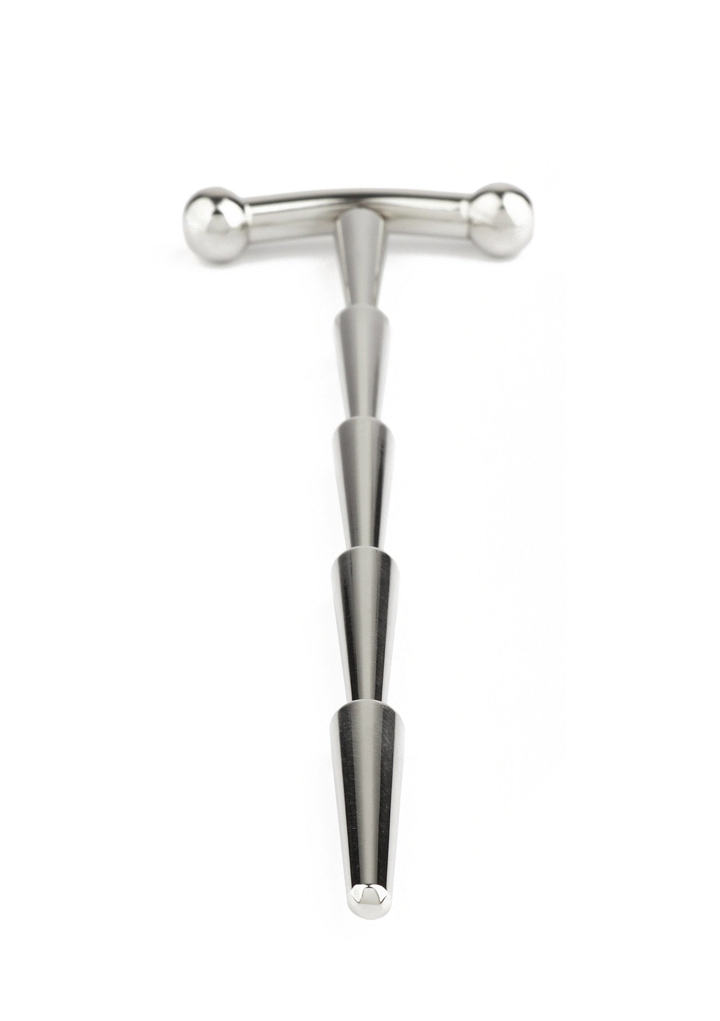 38443 mr steel smooth cum rattle penis plug