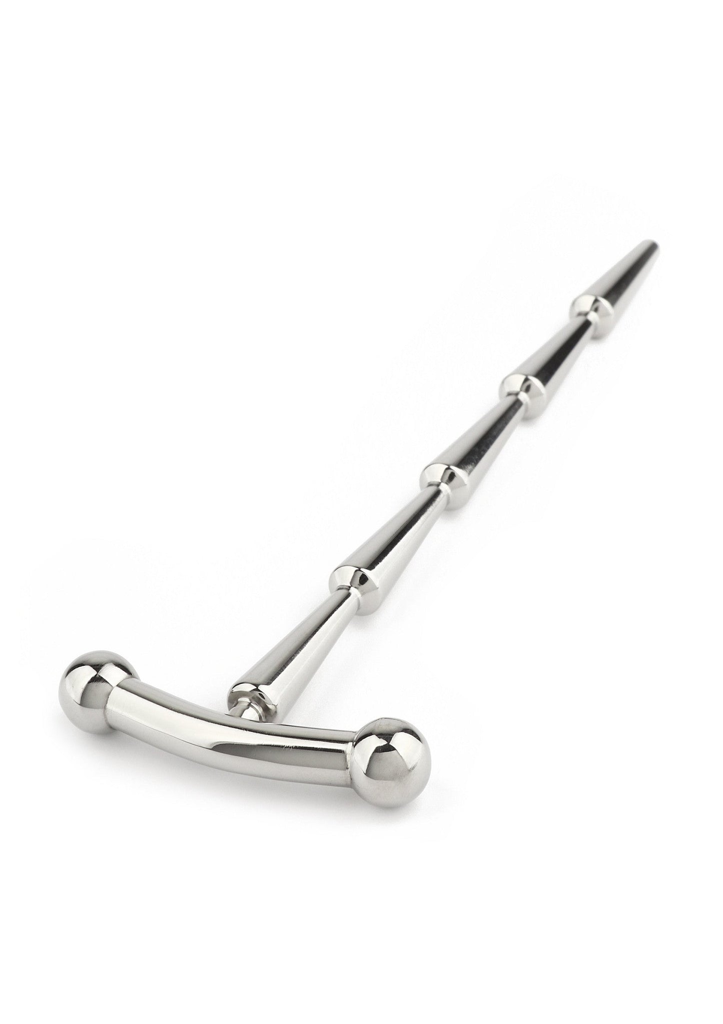 38443 mr steel smooth cum rattle penis plug