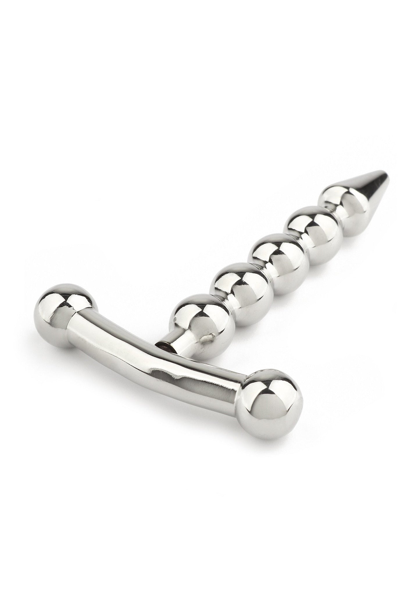 38447 mr steel rod ecstasy beaded penis plug