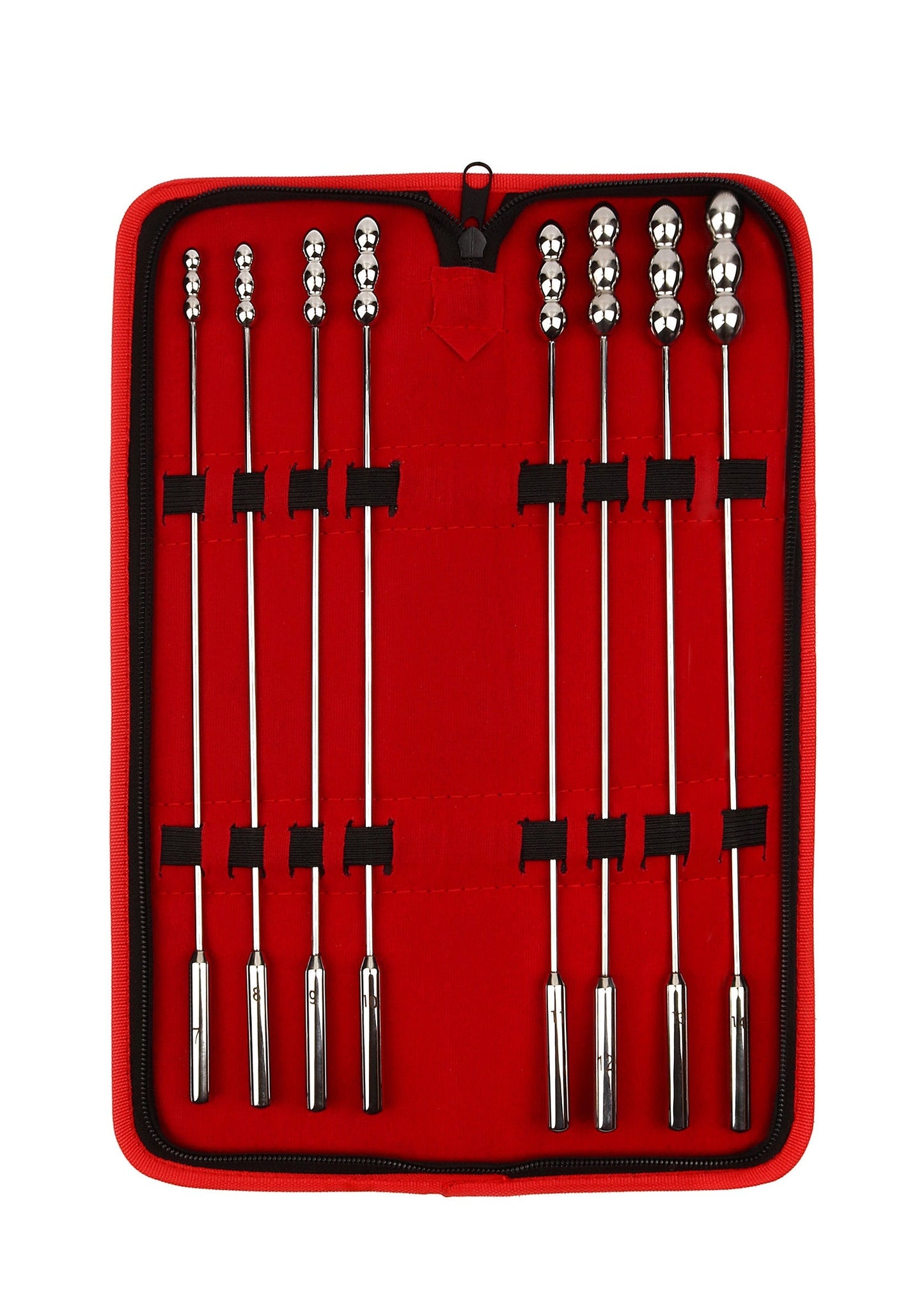 38462 mr steel rosebud urethral sounds 8 pcs