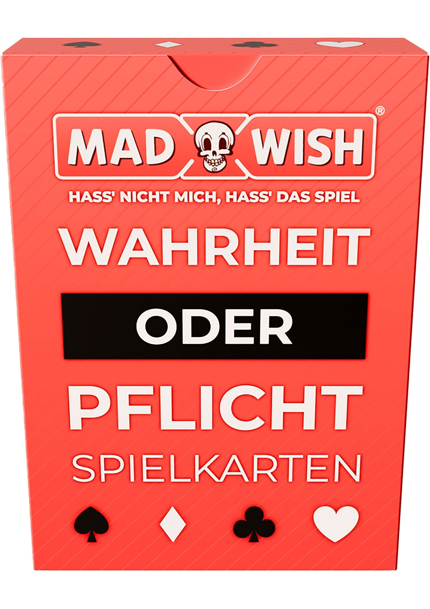 38600 mad party games madwish playing cards 24 pcs