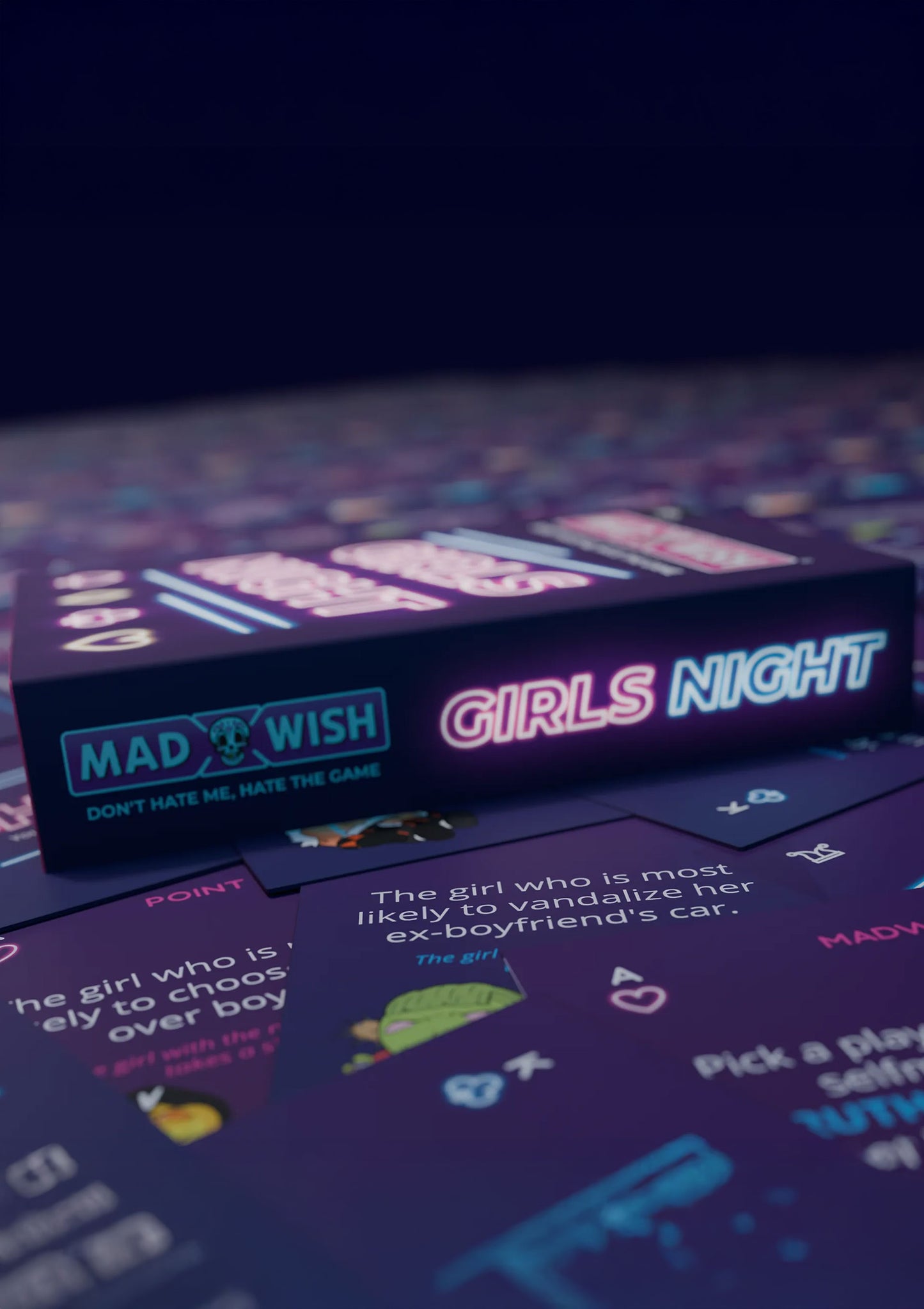 MadWish Girls Cards 24 pcs