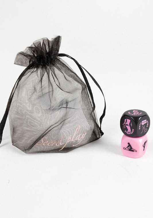 44333 secret play foreplay lovers dice 2 pcs