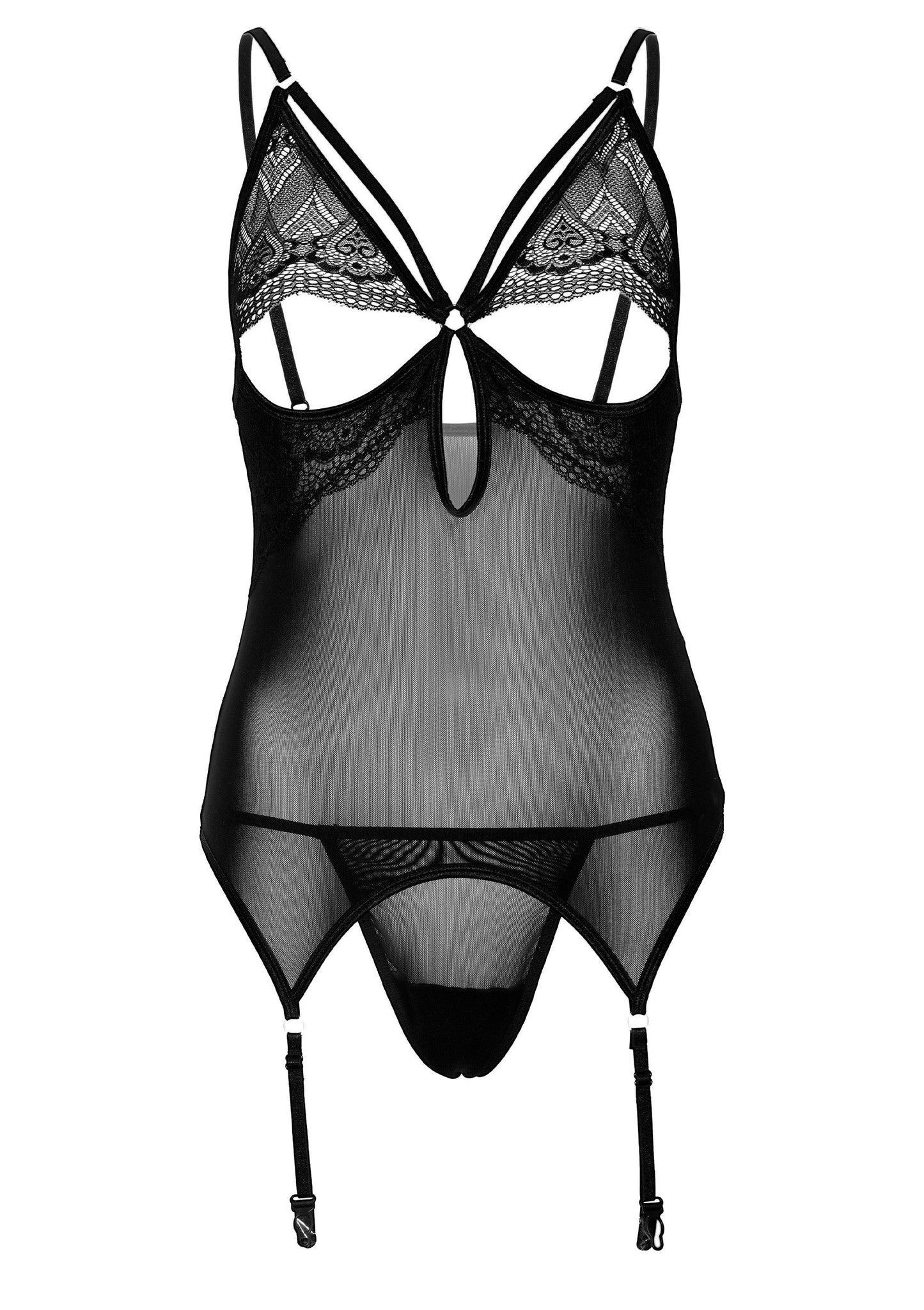 75102 daring intimates underboob cami garter