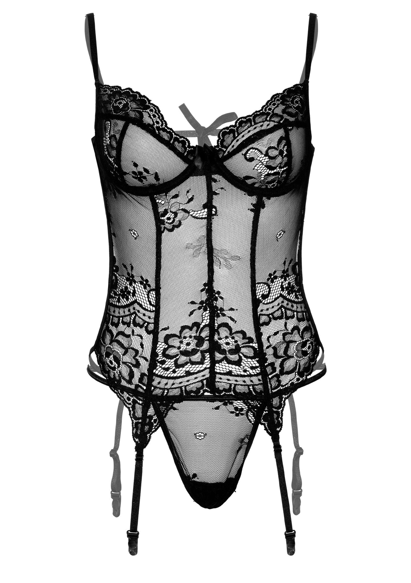 75115 daring intimates underwire camigarter string