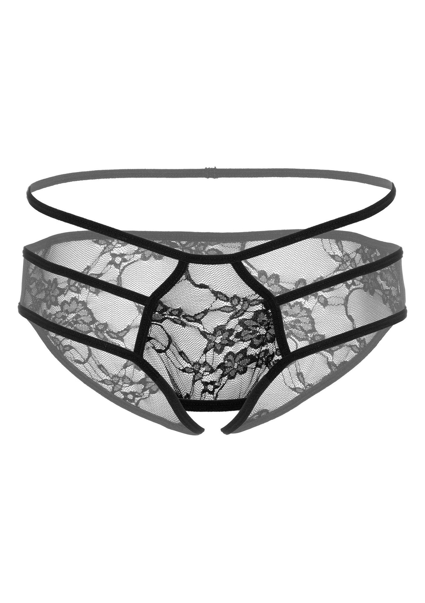 76011 daring intimates jade crotchless bikini panty