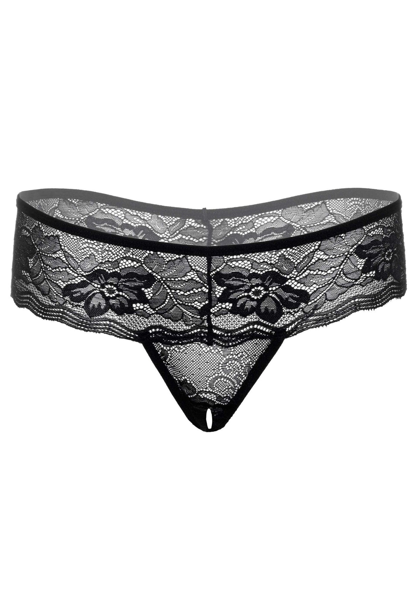 76019 daring intimates jane crotchless thong panty