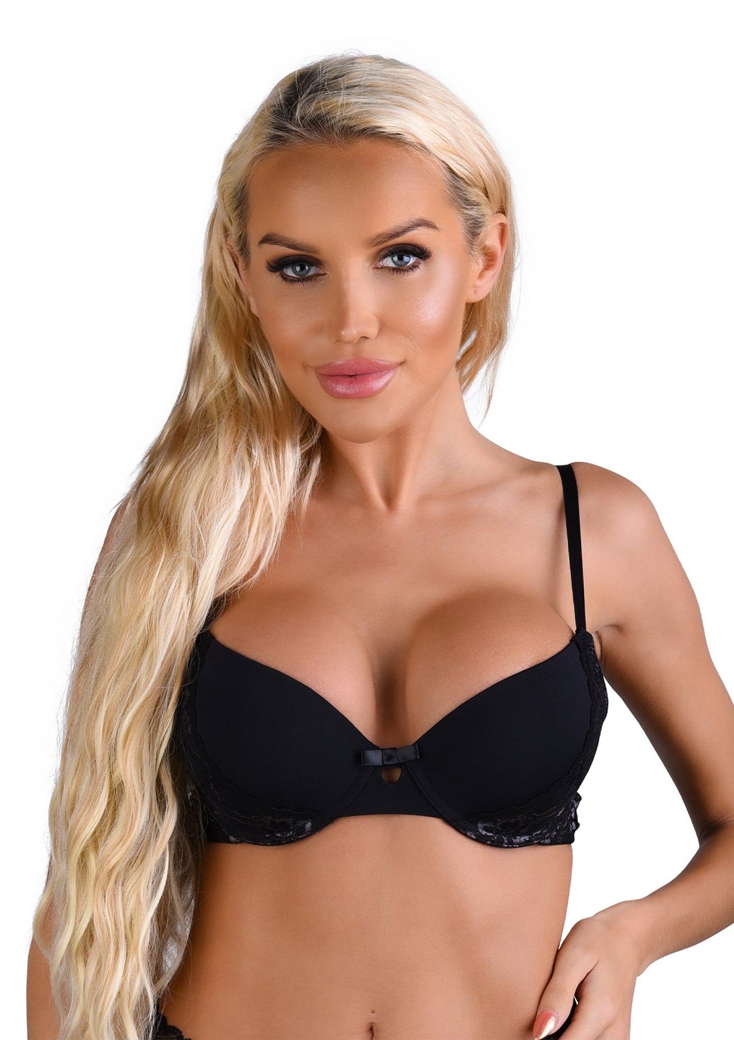 76206 daring intimates day night push up bra w lace racerback