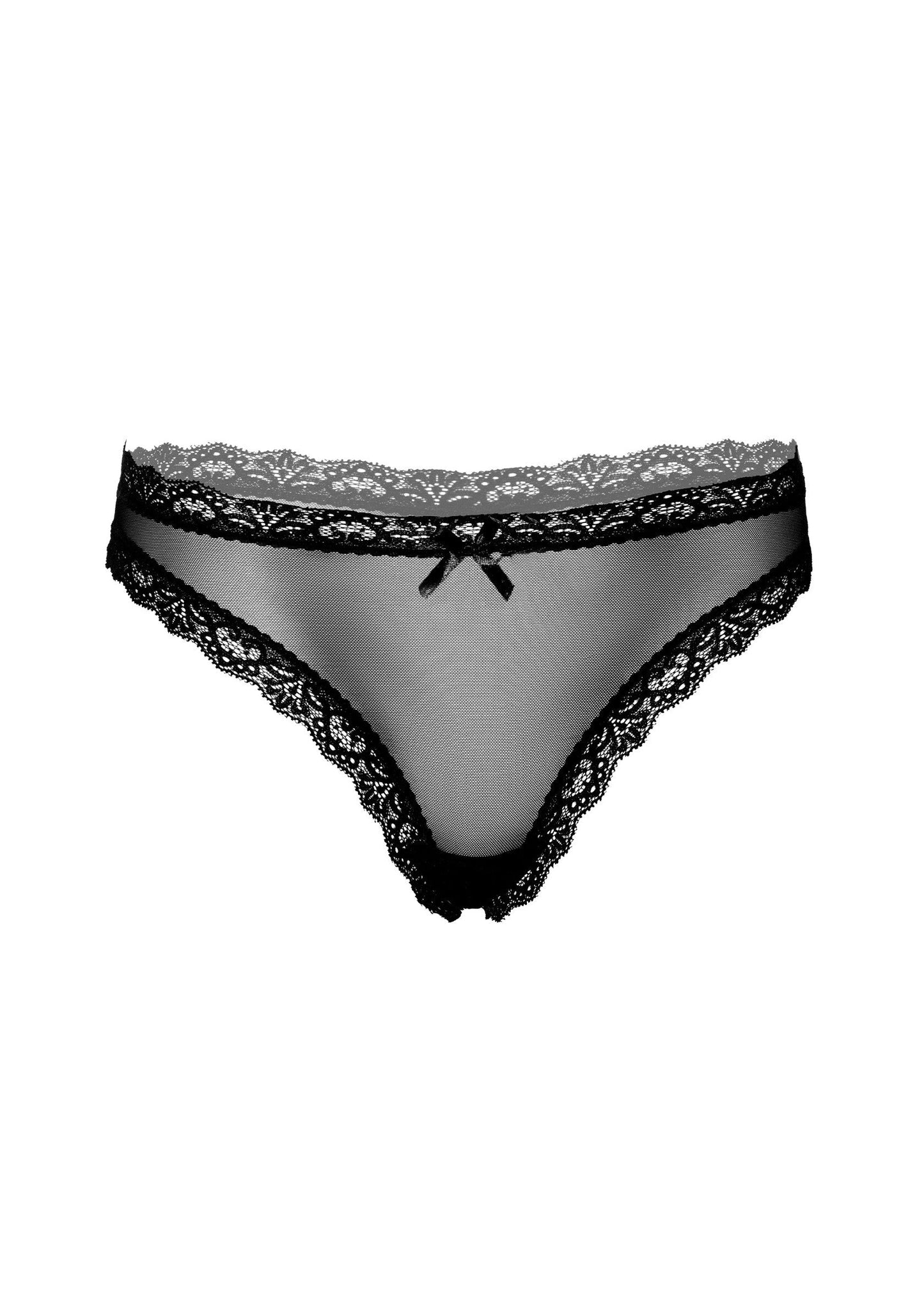 76217 daring intimates day night mesh thong with ruched back