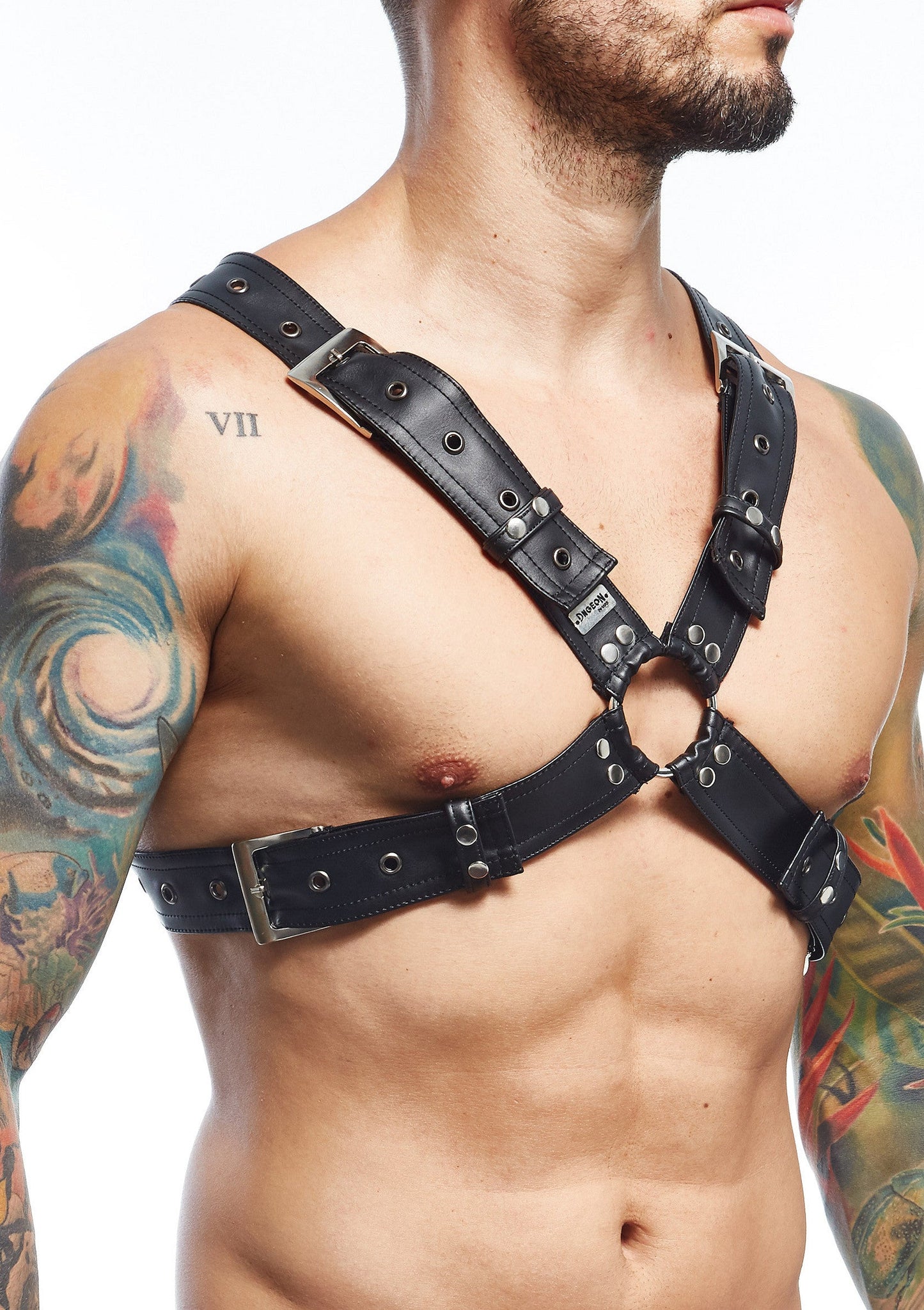 81288 mob eroticwear dngeon x harness belts
