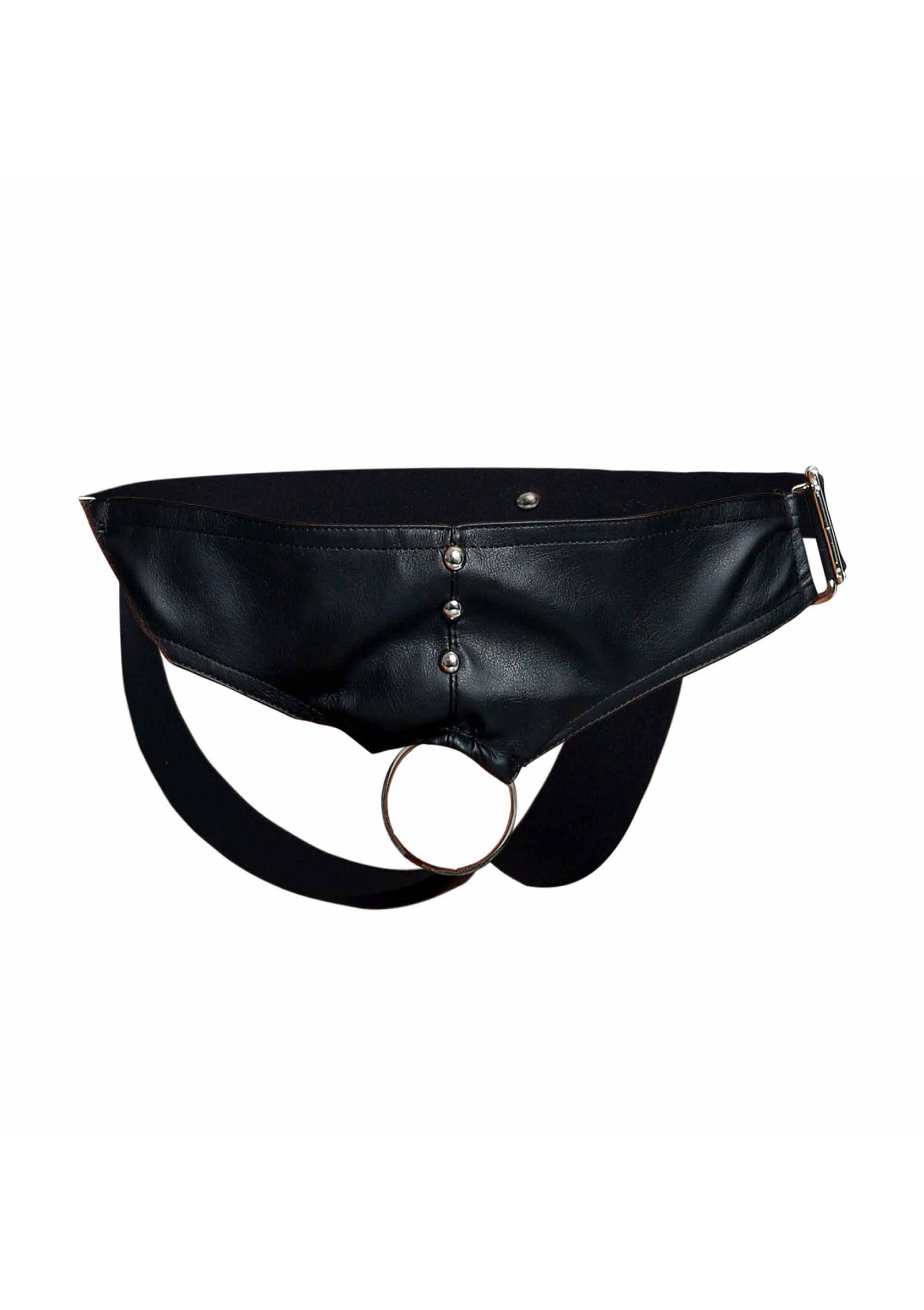 81290 mob eroticwear dngeon cockring jockstrap