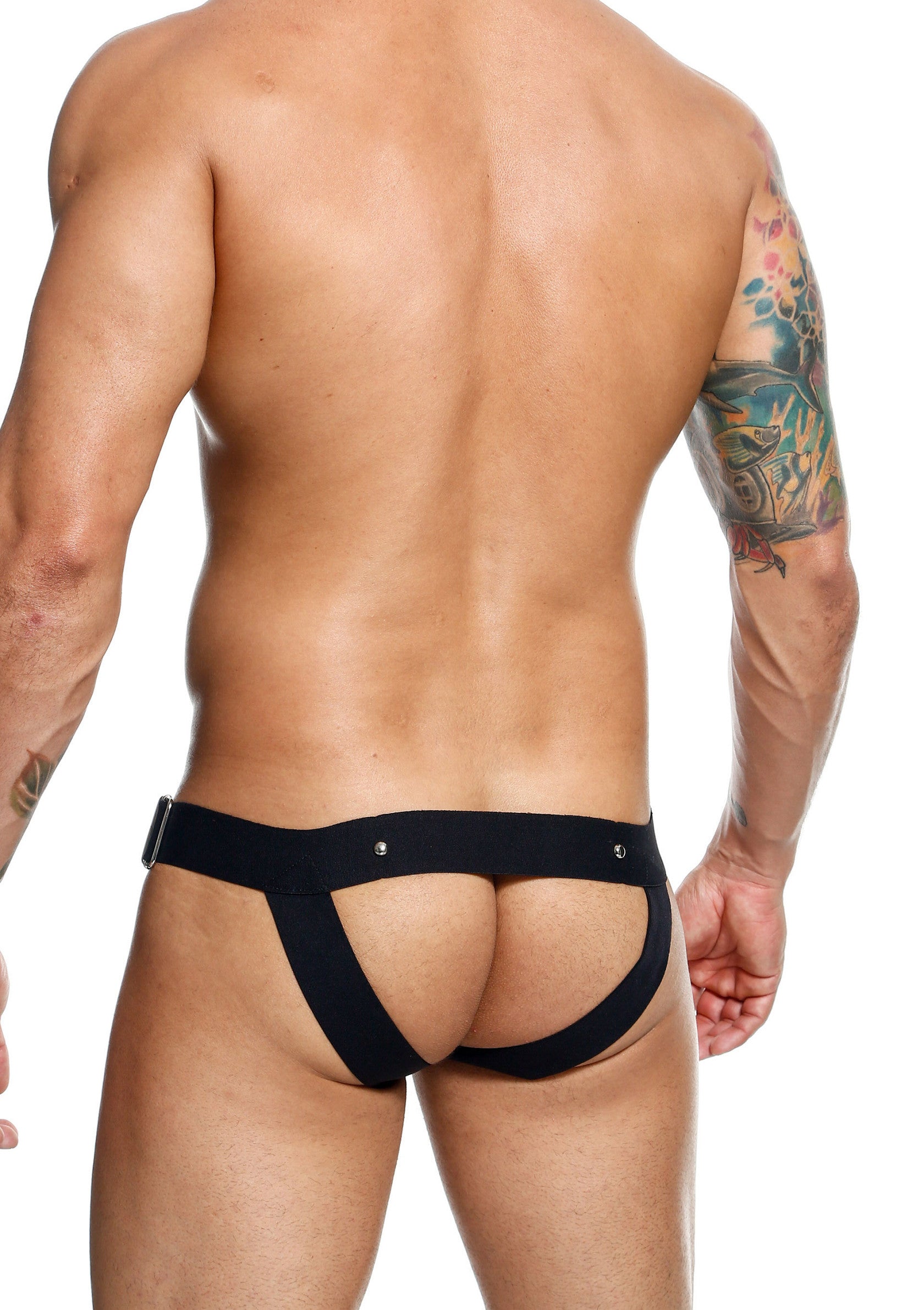 81290 mob eroticwear dngeon cockring jockstrap